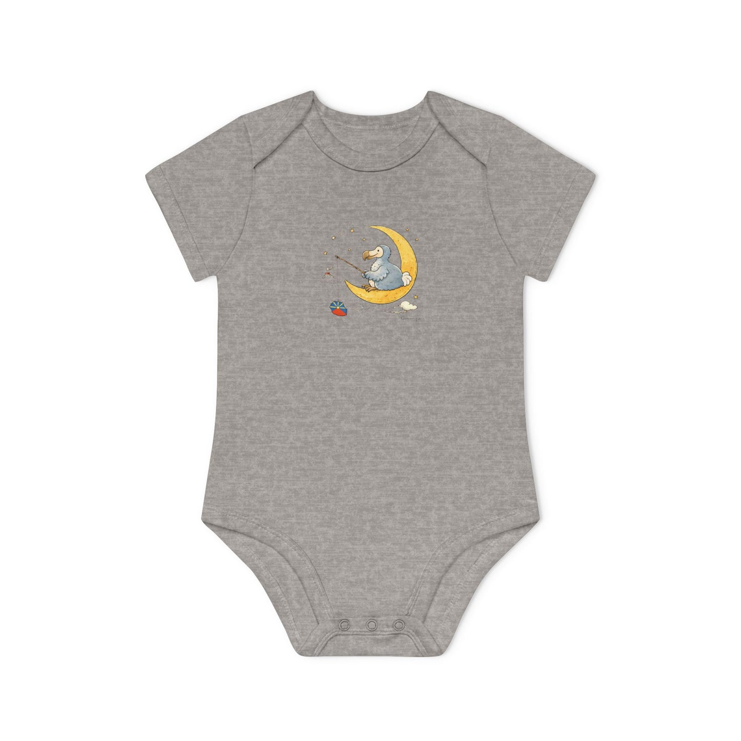Body Bébé "Dodo Lune", Île de La Réunion, Douceur Coton, Cadeau Naissance,  Confort Coton Bio, Style Unique, Cadeau Parfait