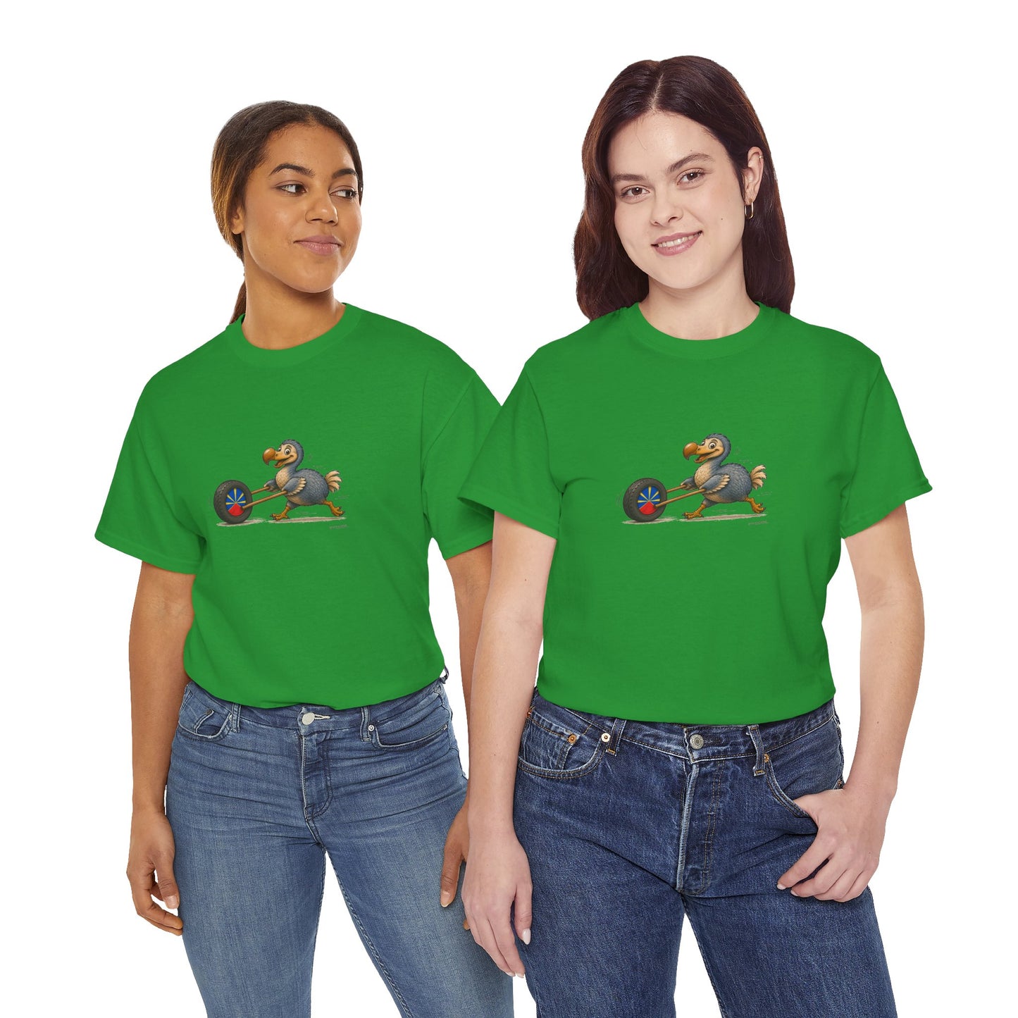T-shirt Quocumque, "La Roue", Île de La Réunion, Confort Coton, Elégant, Souvenir Unique, Cadeau, Unisexe, Esprit Voyageur, Créole, Bourbon