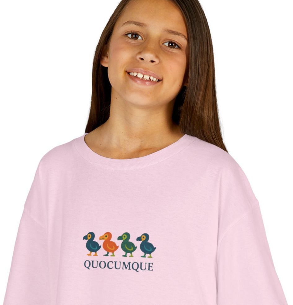 T-shirt Quocumque, "Patrouille Dodo", Animal Mascotte, Douceur Coton, Pour les enfants de 5-6 ans( Taille XS), Pour les 7-8 ans( taille S), Pour les 9-10 ans( taille M), Pour les 11-12 ans( taille L), Pour les 13-14 ans( taille XL)