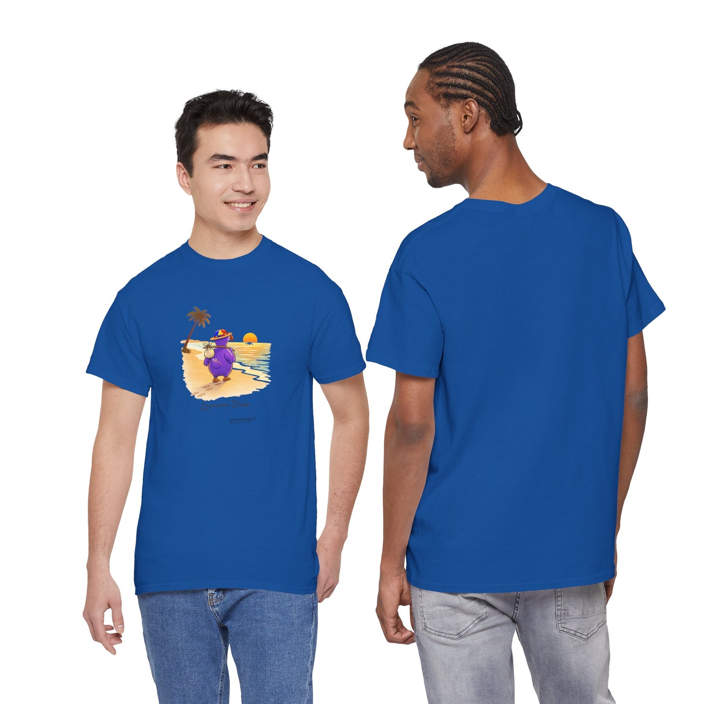 Copy of T-shirt "Lonesome Dodo", Confort Coton, Sobre, Elégant, Souvenir Unique, Cadeau, Unisexe, Esprit Voyageur, Adulte