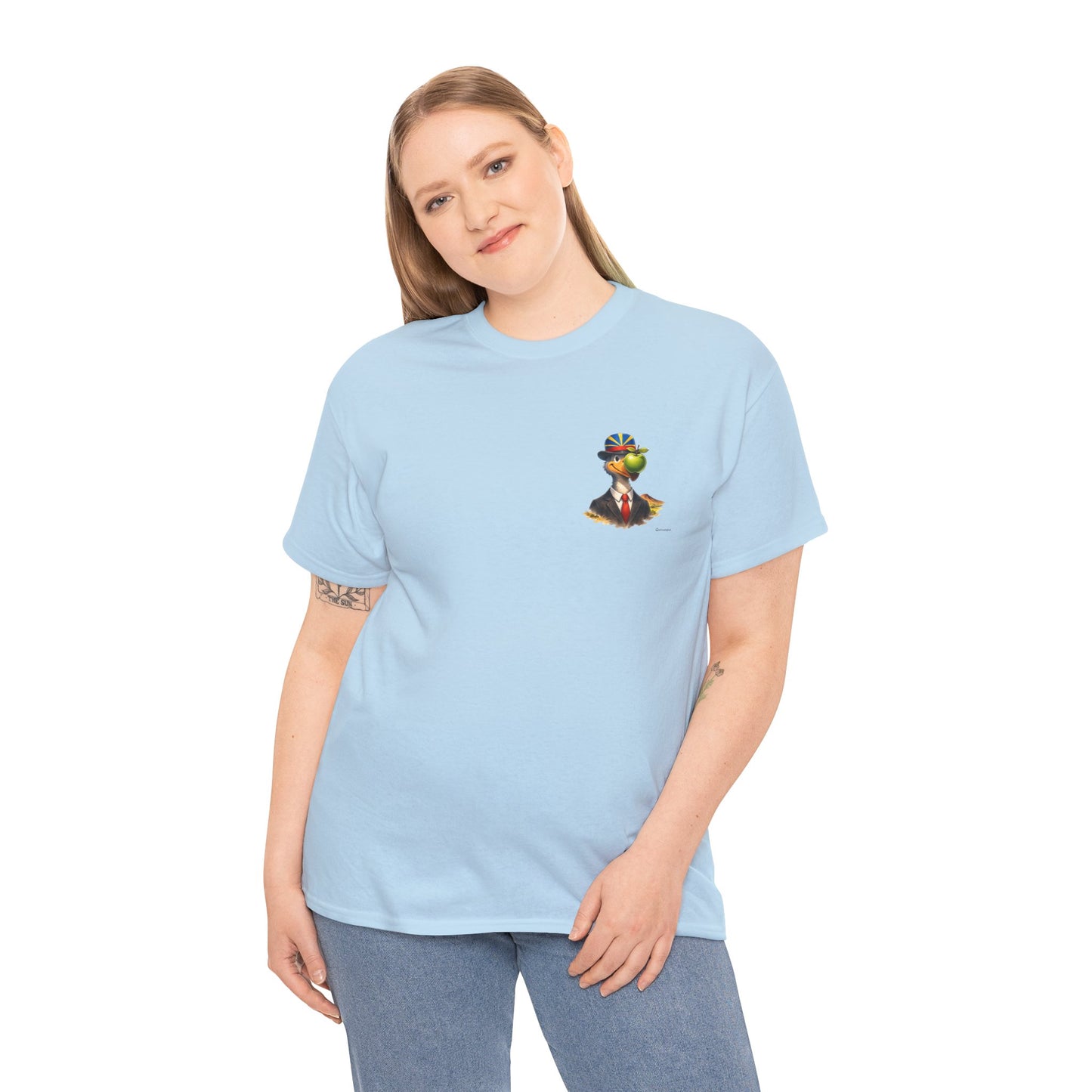 T-shirt Quocumque "The Son of Dodo ", Discret, Île de La Réunion", Confort Coton, Sobre, Elégant, Souvenir Unique, Cadeau, Unisexe, Esprit Voyageur