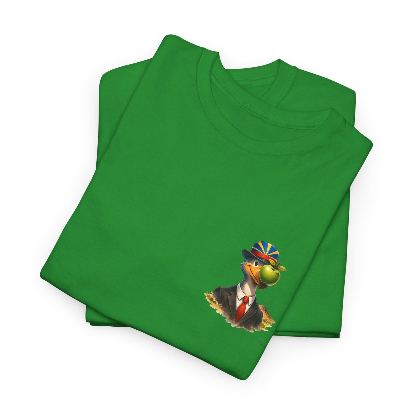 T-shirt Quocumque "The Son of Dodo ", Discret, Île de La Réunion", Confort Coton, Sobre, Elégant, Souvenir Unique, Cadeau, Unisexe, Esprit Voyageur
