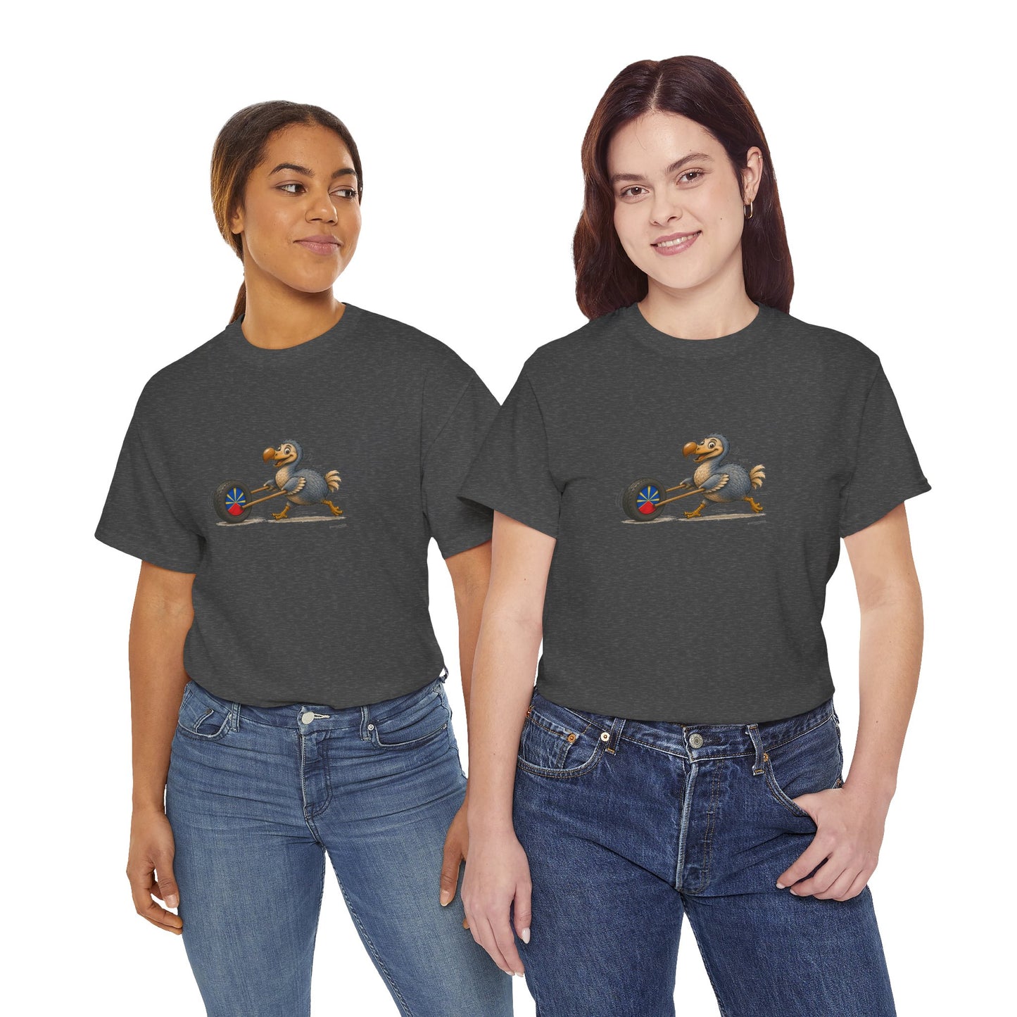 T-shirt Quocumque, "La Roue", Île de La Réunion, Confort Coton, Elégant, Souvenir Unique, Cadeau, Unisexe, Esprit Voyageur, Créole, Bourbon