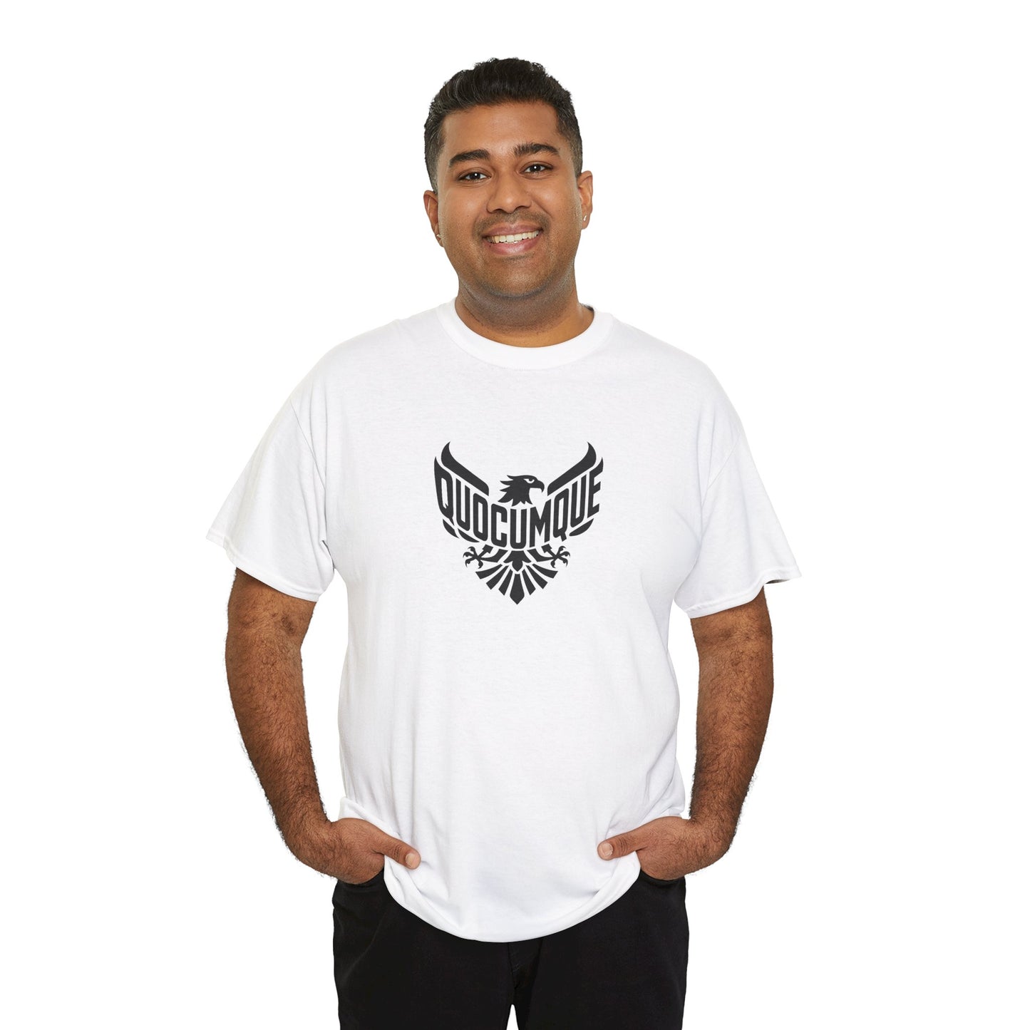 T-shirt Quocumque, Papangue, Aigle, Rapace Local, Confort Coton, Sobre, Elégant, Souvenir Unique, Cadeau, Unisexe, Esprit Voyageur, Adulte, Espace