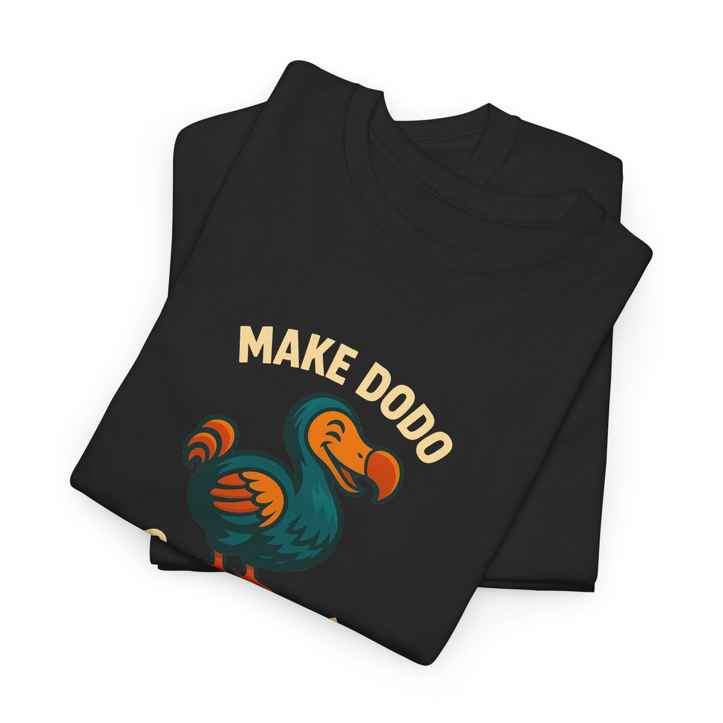 T-Shirt "Make Dodo Great Again", Exotisme, Destination Île de La Réunion, Confort Coton, Sobre, Elégant, Souvenir Unique, Cadeau, Unisexe, Esprit Voyageur