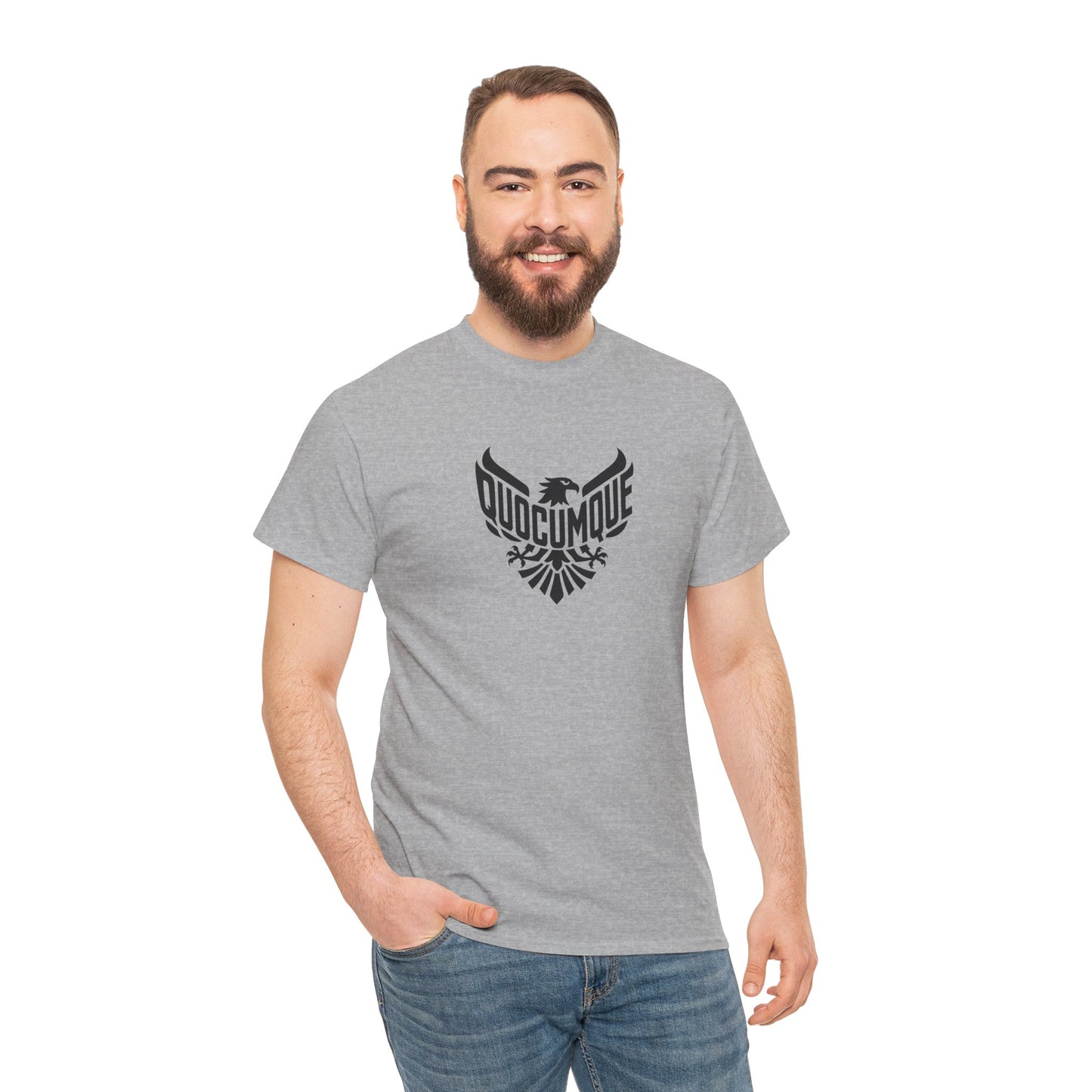 T-shirt Quocumque, Papangue, Aigle, Rapace Local, Confort Coton, Sobre, Elégant, Souvenir Unique, Cadeau, Unisexe, Esprit Voyageur, Adulte, Espace