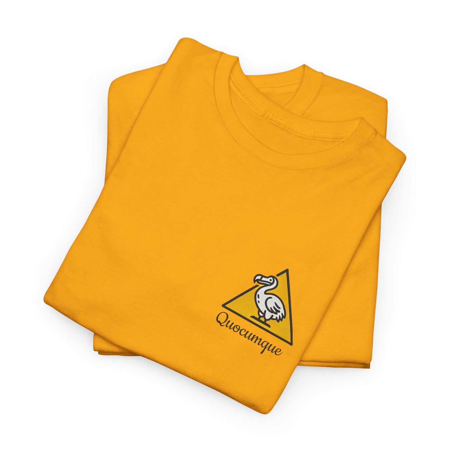 T-shirt Quocumque, "Dodo", Île de La Réunion, Poissons, Confort Coton, Elégant, Souvenir Unique, Cadeau, Unisexe, Esprit Voyageur, Créole, Bourbon