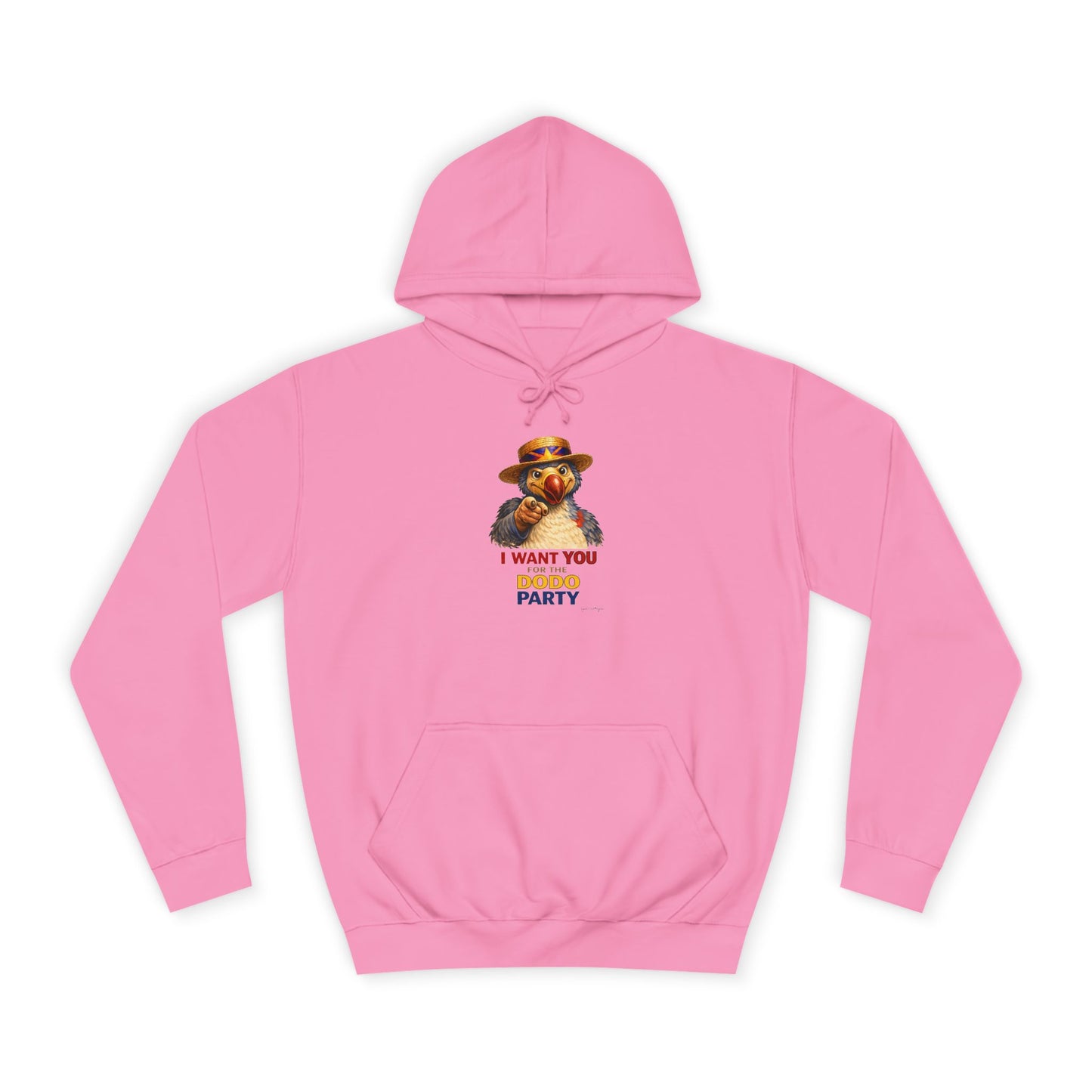 Sweat à Capuche Quocumque " Dodo Party" pour Adulte, Hoodie, Unisexe, Élégance, Sobriété, Homme, Femme, Animal Totem