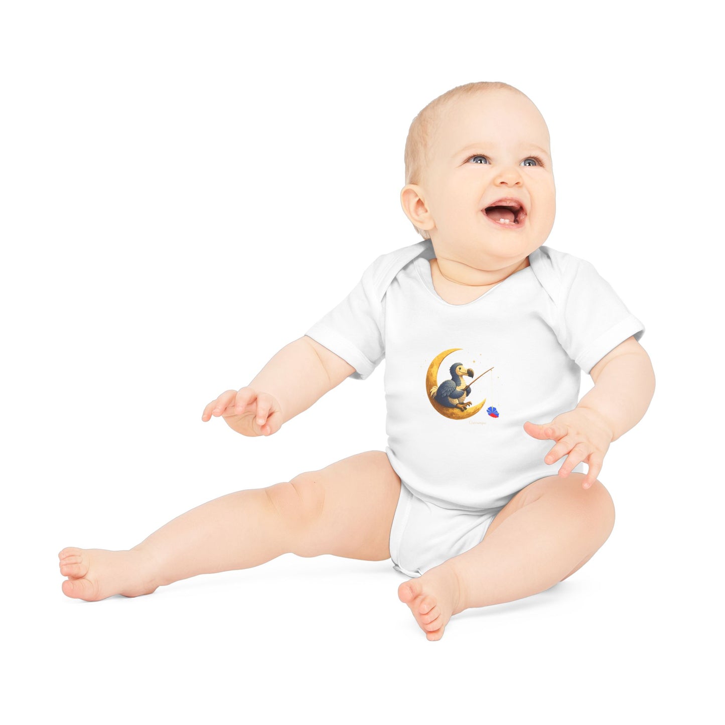 Body Bébé "Dodo Lune", Île de La Réunion, Douceur Coton, Cadeau Naissance,  Confort Coton Bio, Style Unique, Cadeau Parfait