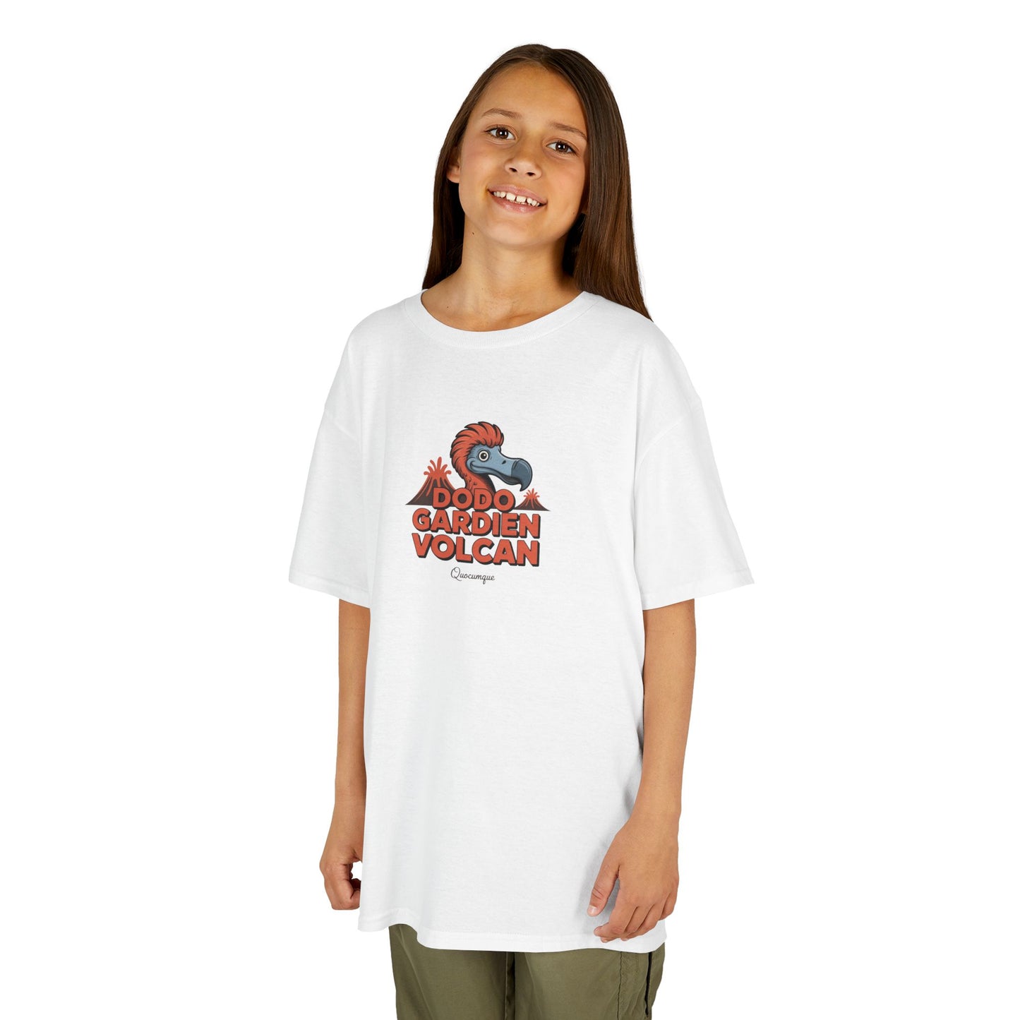 Copy of T-shirt "Gardien Volcan", Pour Marmailles, Douceur Coton, Pour les enfants de 5-6 ans( Taille XS), Pour les 7-8 ans( taille S), Pour les 9-10 ans( taille M), Pour les 11-12 ans( taille L), Pour les 13-14 ans( taille XLS)