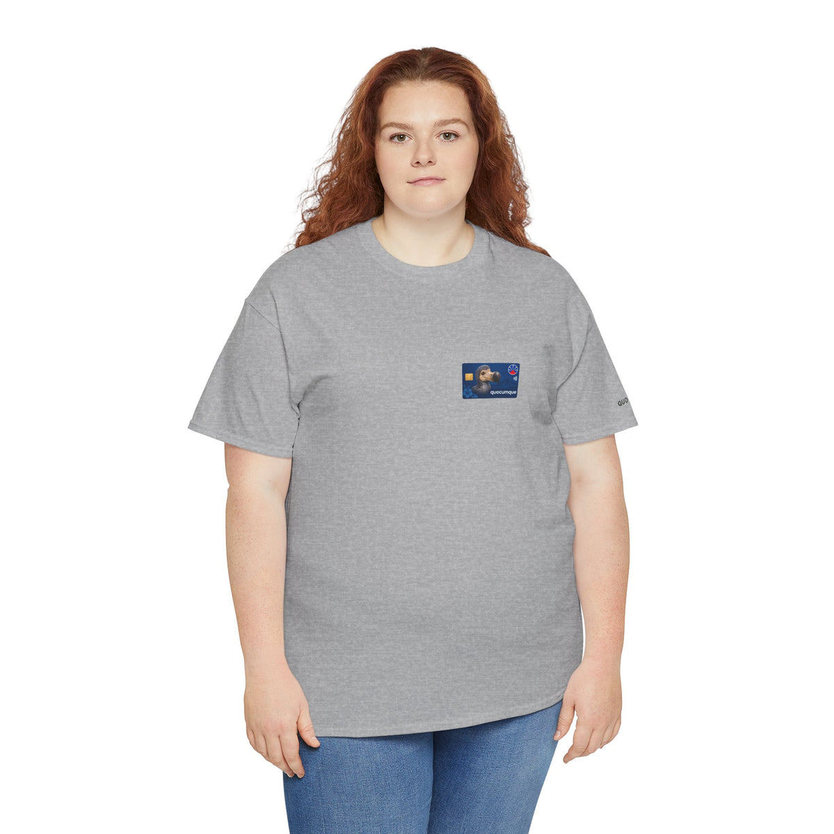 T-shirt "Carte Quocumque", Exotisme, Destination Île de La Réunion, Confort Coton, Sobre, Elégant, Souvenir Unique, Cadeau, Unisexe, Esprit Voyageur