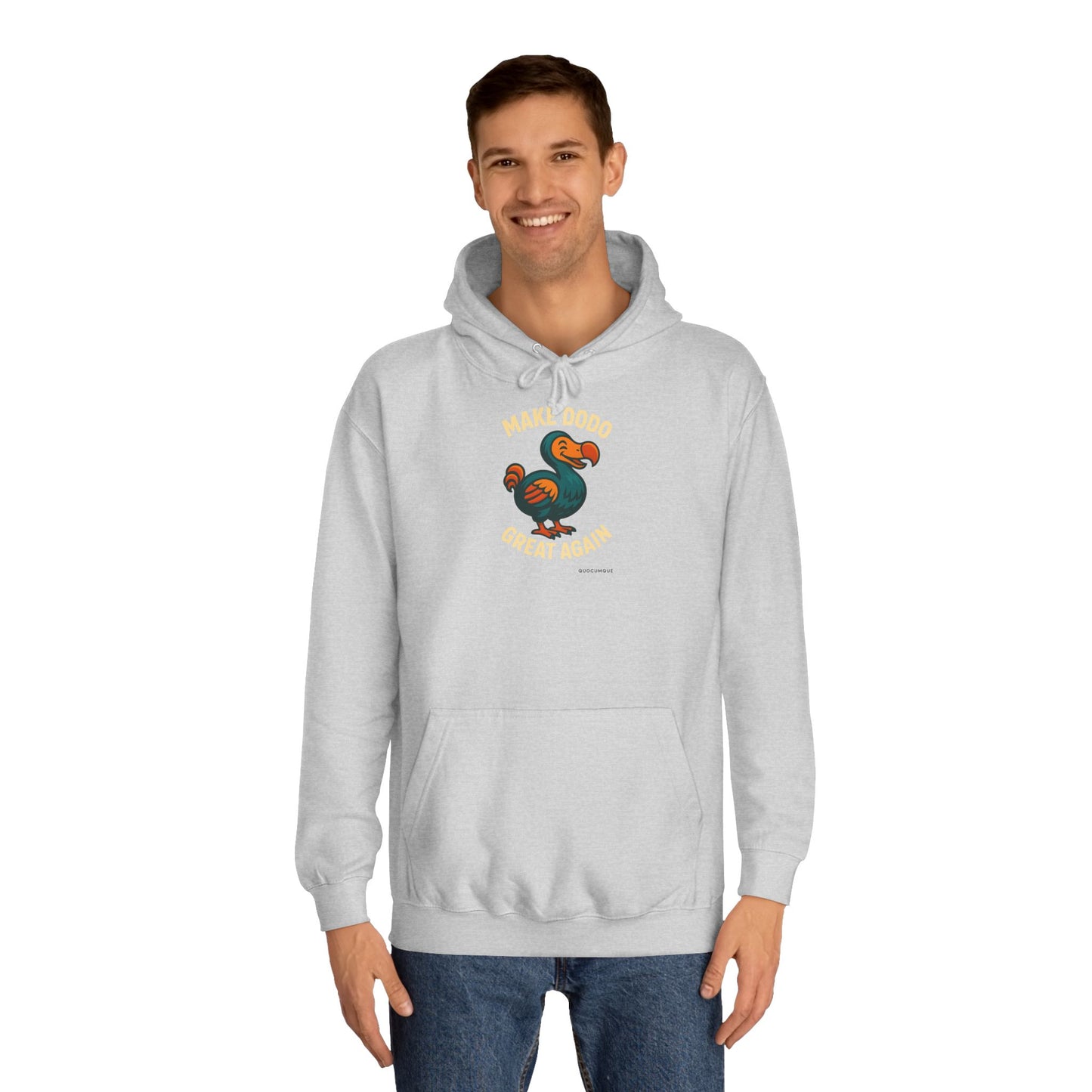 Sweat à Capuche Quocumque "Make Dodo Great Again" pour Adulte, Hoodie, Unisexe, Élégance, Sobriété, Homme, Femme, Animal Totem