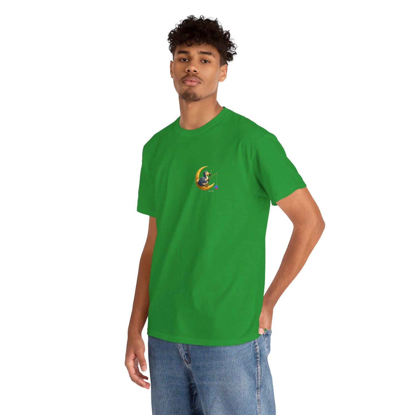 T-shirt "Groupe Lune ", Île de La Réunion", Confort Coton, Sobre, Elégant, Souvenir Unique, Cadeau, Unisexe, Esprit Voyageur