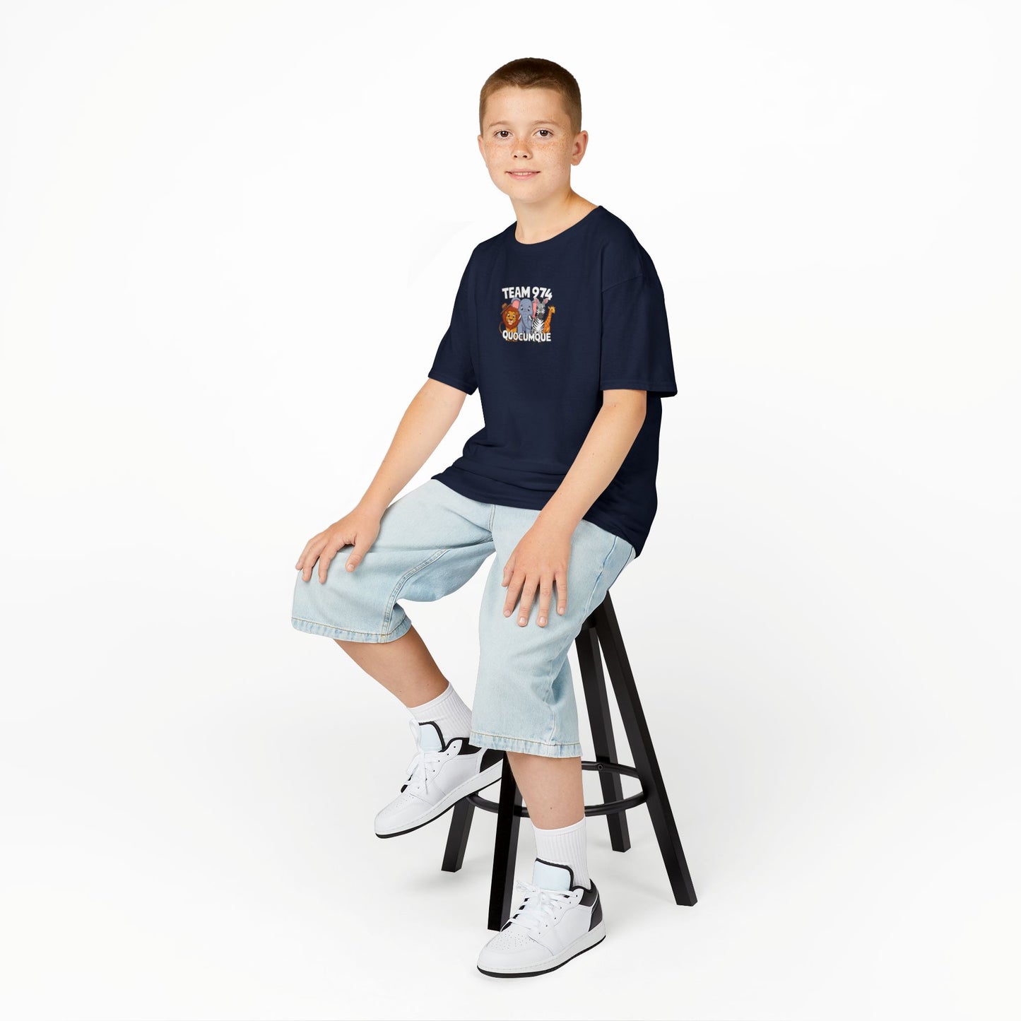 T-shirt Quocumque, Savane, Animaux Réserve, Douceur Coton, Pour les enfants de 5-6 ans( Taille XS), Pour les 7-8 ans( taille S), Pour les 9-10 ans( taille M), Pour les 11-12 ans( taille L), Pour les 13-14 ans( taille XL)