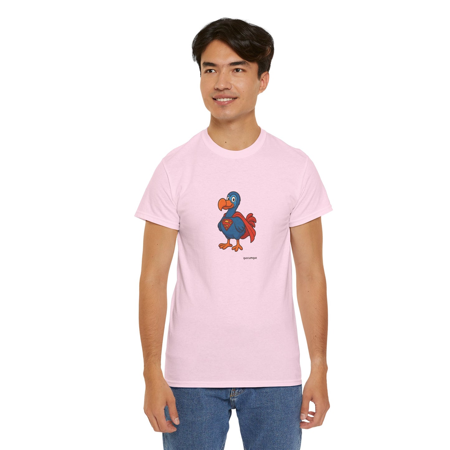 T-shirt Quocumque, " Super Dodo ", Confort, Souvenir Unique, Cadeau, Unisexe, Délicatesse, Homme, Femme, Adulte, Sportif, Liberté, Détente
