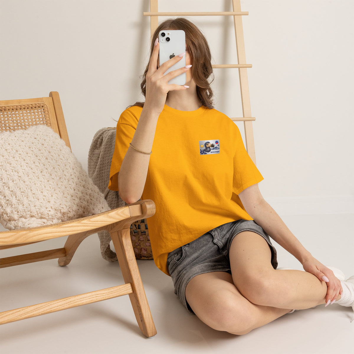 T-shirt "Quocumque Platinium", Exotisme, Destination Île de La Réunion, Confort Coton, Sobre, Elégant, Souvenir Unique, Cadeau, Unisexe, Esprit Voyageur