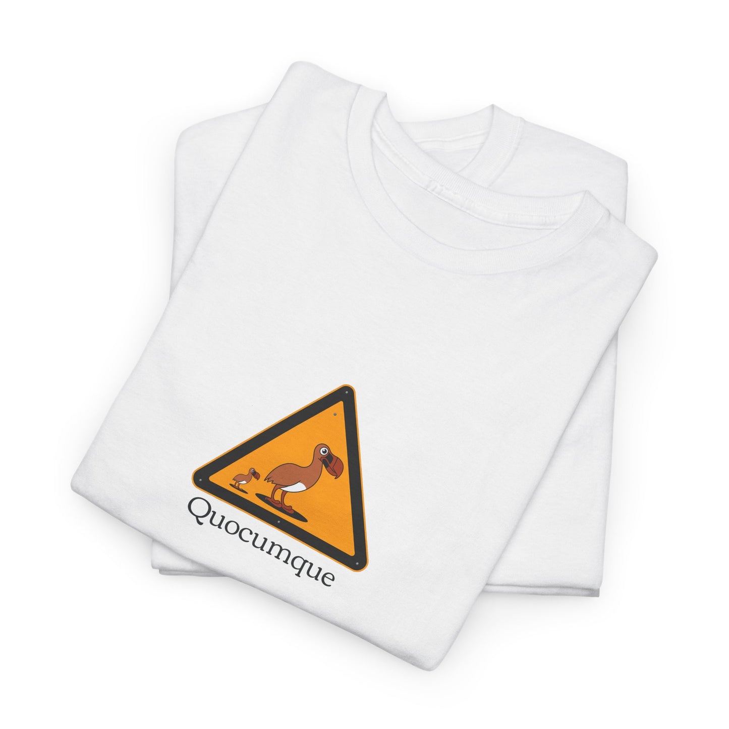 T-shirt Quocumque, "Famille Dodo", Île de La Réunion, Confort Coton, Elégant, Souvenir Unique, Cadeau, Unisexe, Esprit Voyageur, Créole, Bourbon