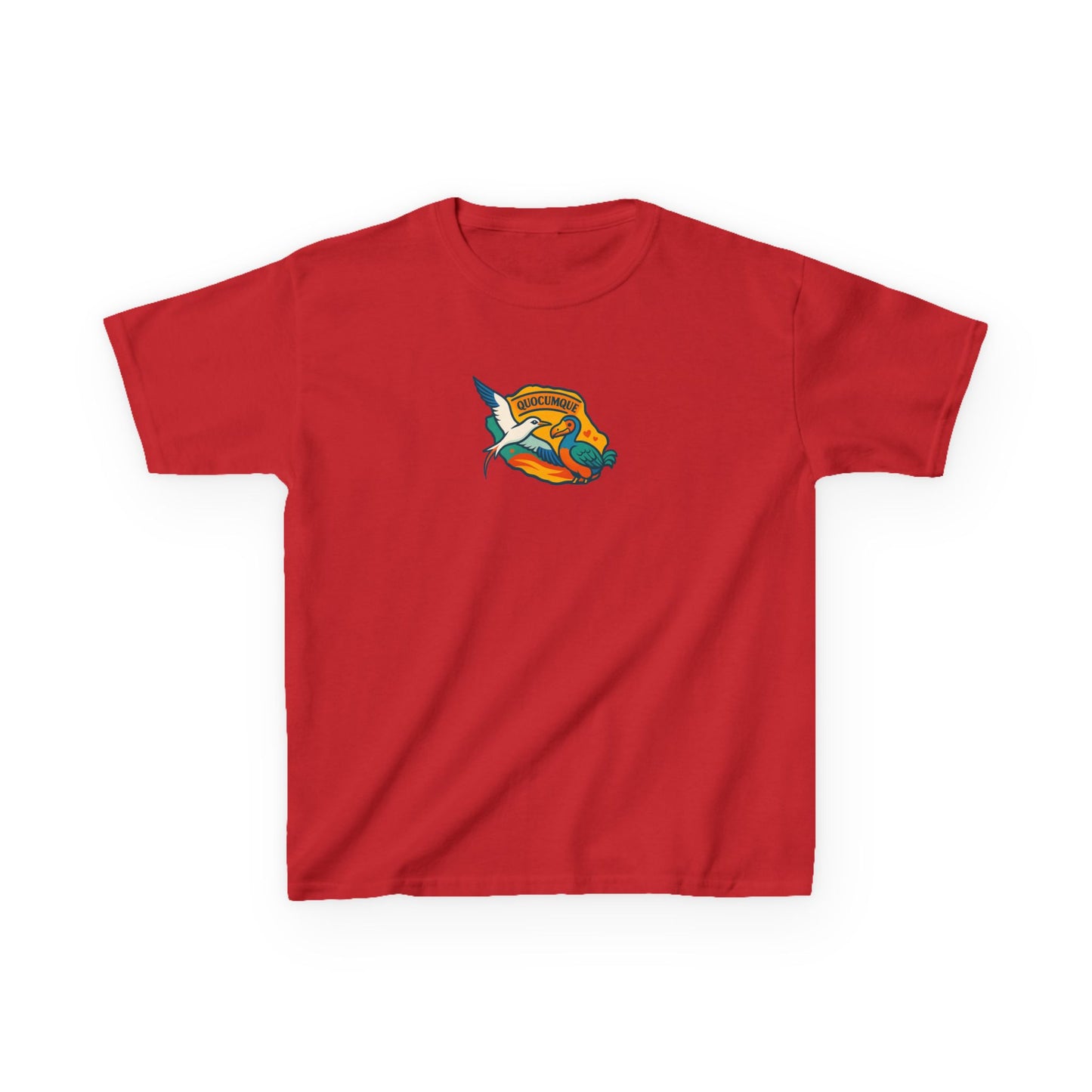 T-shirt Animal "Dodo Paille En Queue" Pour Marmailles, Île de La Réunion, Douceur Coton, Style Unique, Cadeau Parfait, Quocumque, Vêtement Enfant Ado