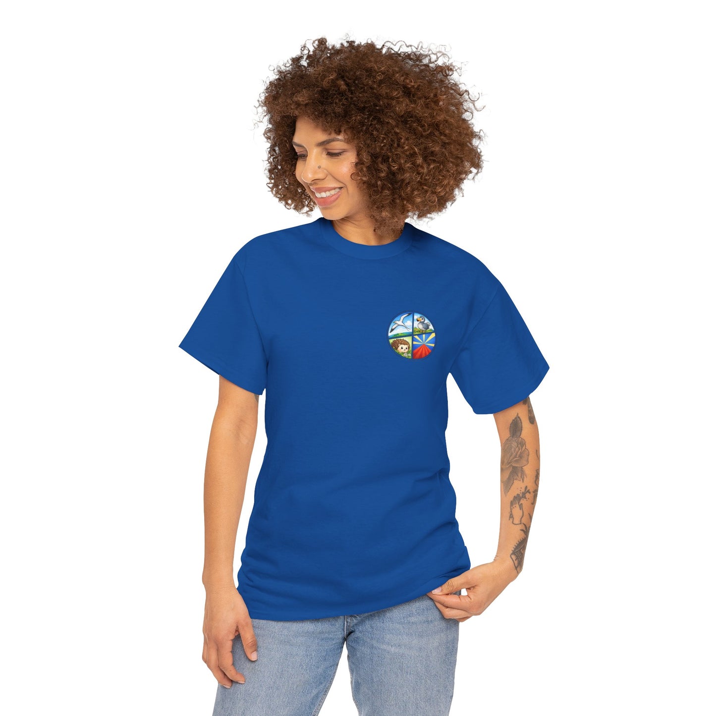 T-shirt Quocumque, "Pastille Bourbon", Île de La Réunion, Confort Coton, Elégant, Souvenir Unique, Cadeau, Unisexe, Esprit Voyageur, Créole, Bourbon