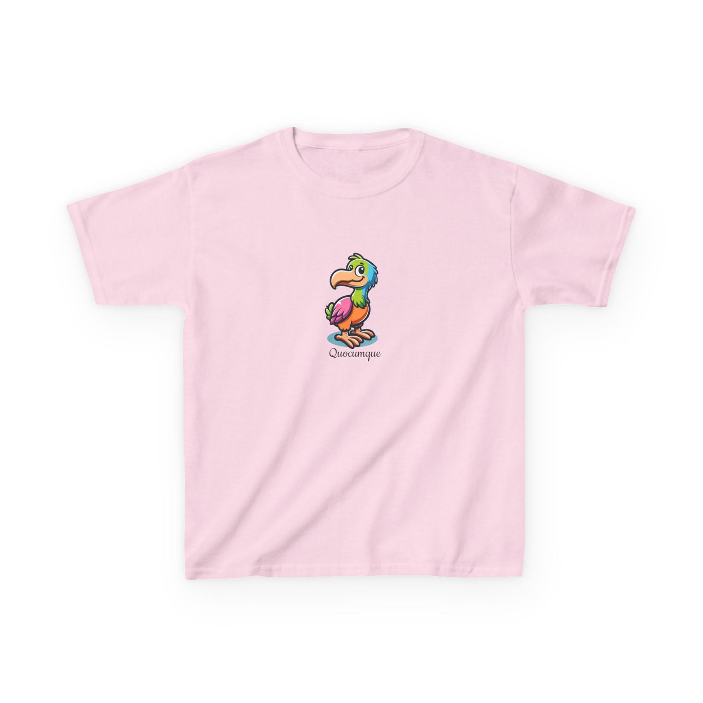 T-shirt Animal Dodo Coloré Pour Marmailles, Île de La Réunion, Douceur Coton, Style Unique, Cadeau Parfait, Quocumque, Vêtement Enfant Ado