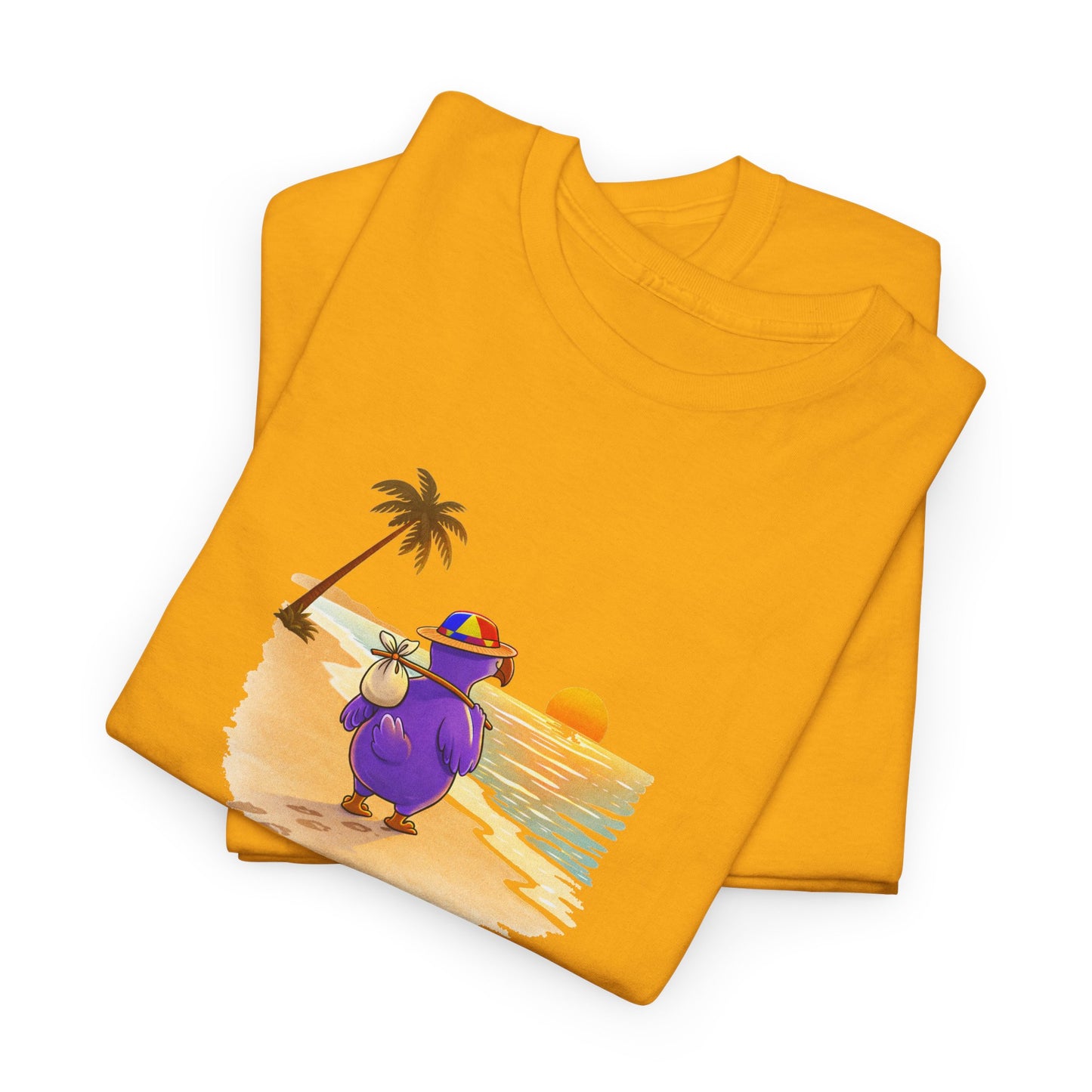 Copy of T-shirt "Lonesome Dodo", Confort Coton, Sobre, Elégant, Souvenir Unique, Cadeau, Unisexe, Esprit Voyageur, Adulte
