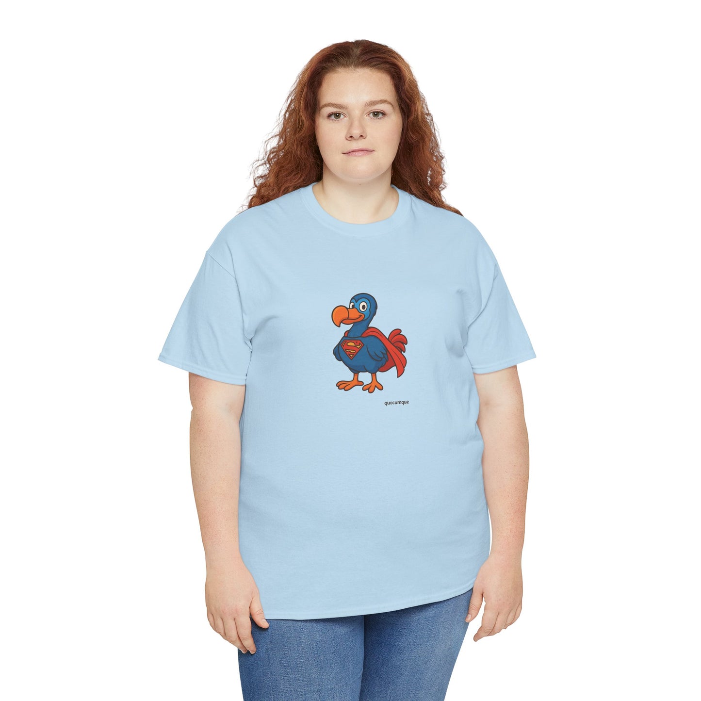 T-shirt Quocumque, " Super Dodo ", Confort, Souvenir Unique, Cadeau, Unisexe, Délicatesse, Homme, Femme, Adulte, Sportif, Liberté, Détente