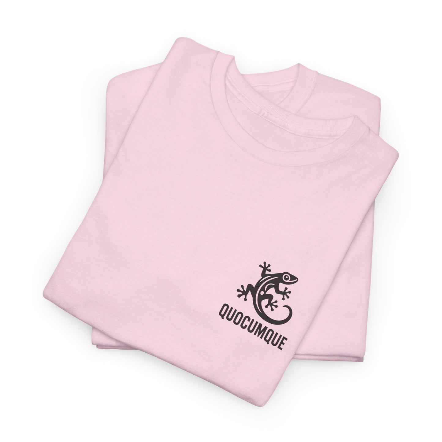 T-shirt Quocumque,"Margouillat", Discret, Style Graphique, Île de La Réunion, Confort Coton, Elégant, Souvenir Unique, Cadeau, Unisexe, Esprit Voyageur, Créole, Bourbon