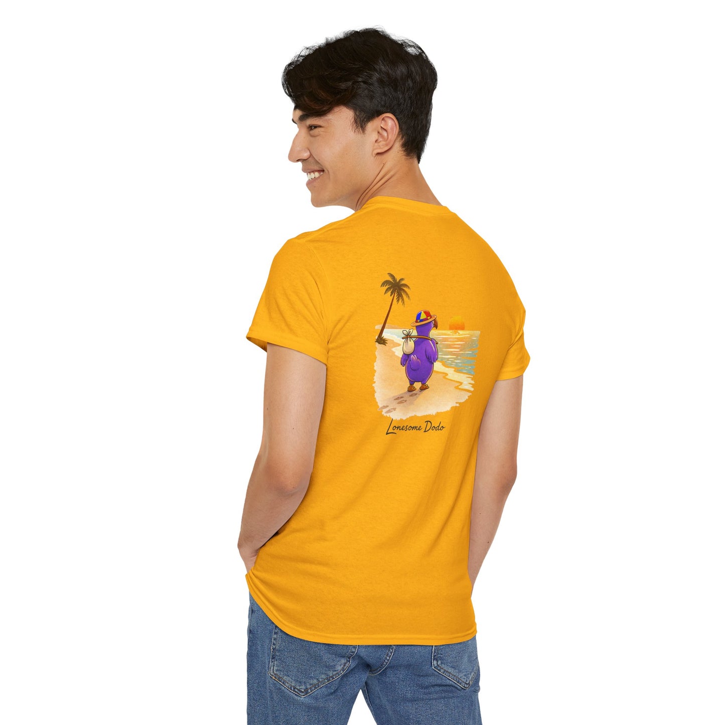 Copy of T-shirt "Île de La Réunion", Confort Coton, Sobre, Elégant, Souvenir Unique, Cadeau, Unisexe, Esprit Voyageur, Adulte