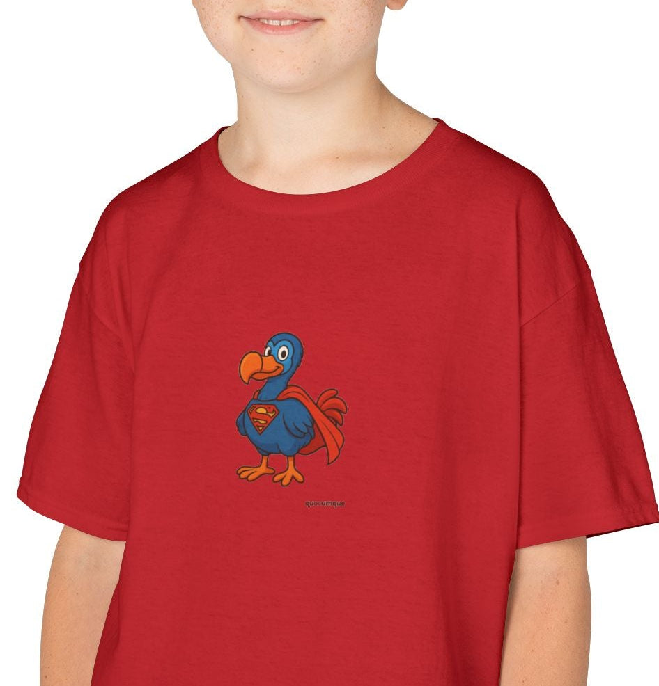 T-shirt "Super Dodo", Pour Marmailles, Douceur Coton, Pour les enfants de 5-6 ans( Taille XS), Pour les 7-8 ans( taille S), Pour les 9-10 ans( taille M), Pour les 11-12 ans( taille L), Pour les 13-14 ans( taille XLS)