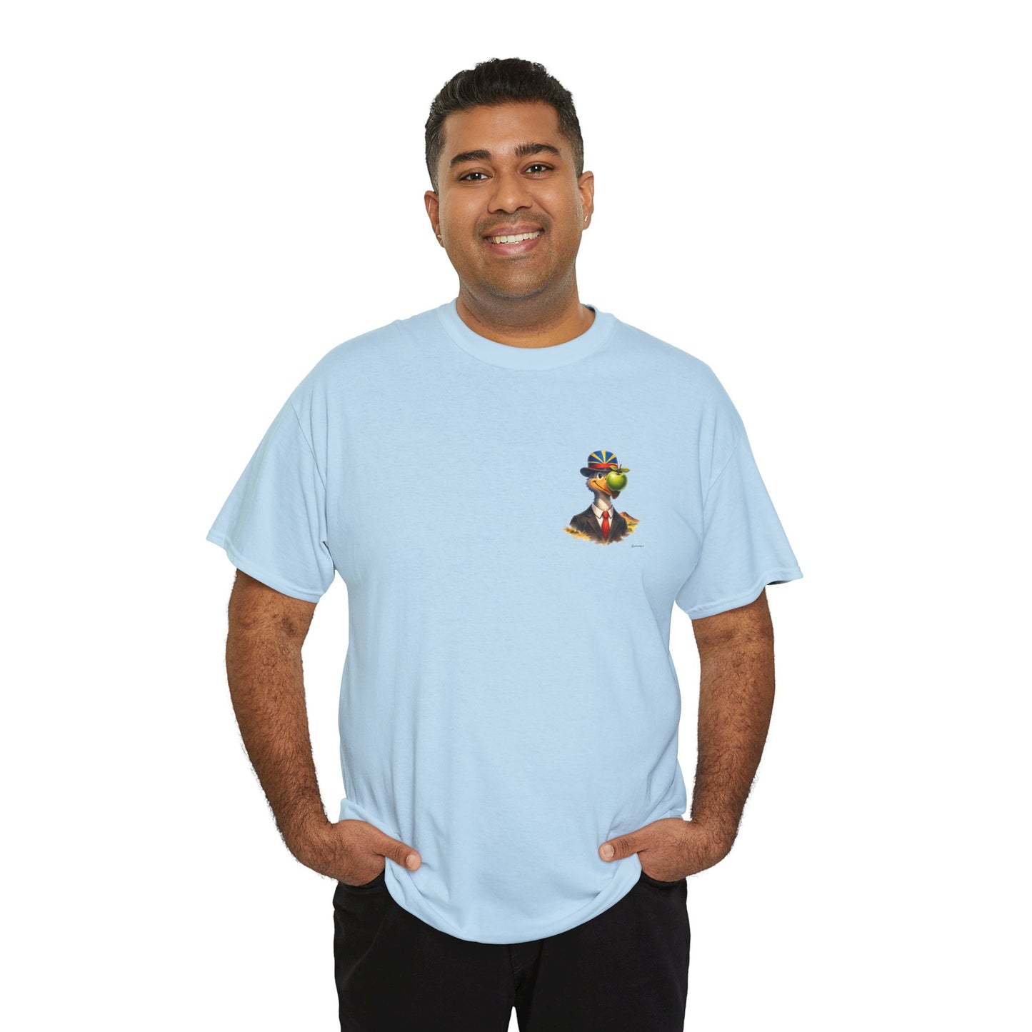 T-shirt Quocumque "The Son of Dodo ", Discret, Île de La Réunion", Confort Coton, Sobre, Elégant, Souvenir Unique, Cadeau, Unisexe, Esprit Voyageur