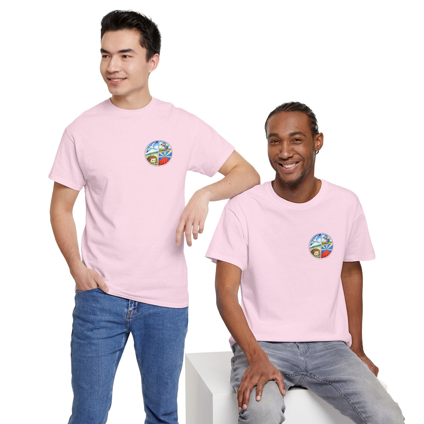 T-shirt Quocumque, "Pastille Bourbon", Île de La Réunion, Confort Coton, Elégant, Souvenir Unique, Cadeau, Unisexe, Esprit Voyageur, Créole, Bourbon