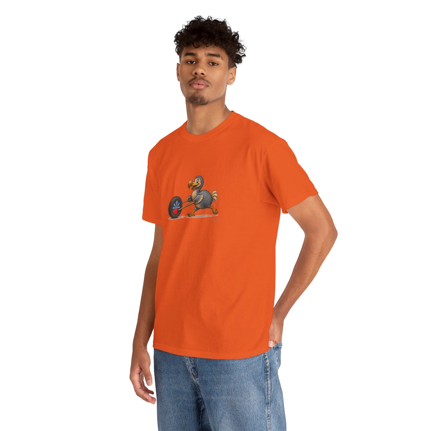 T-shirt Quocumque, "La Roue", Île de La Réunion, Confort Coton, Elégant, Souvenir Unique, Cadeau, Unisexe, Esprit Voyageur, Créole, Bourbon