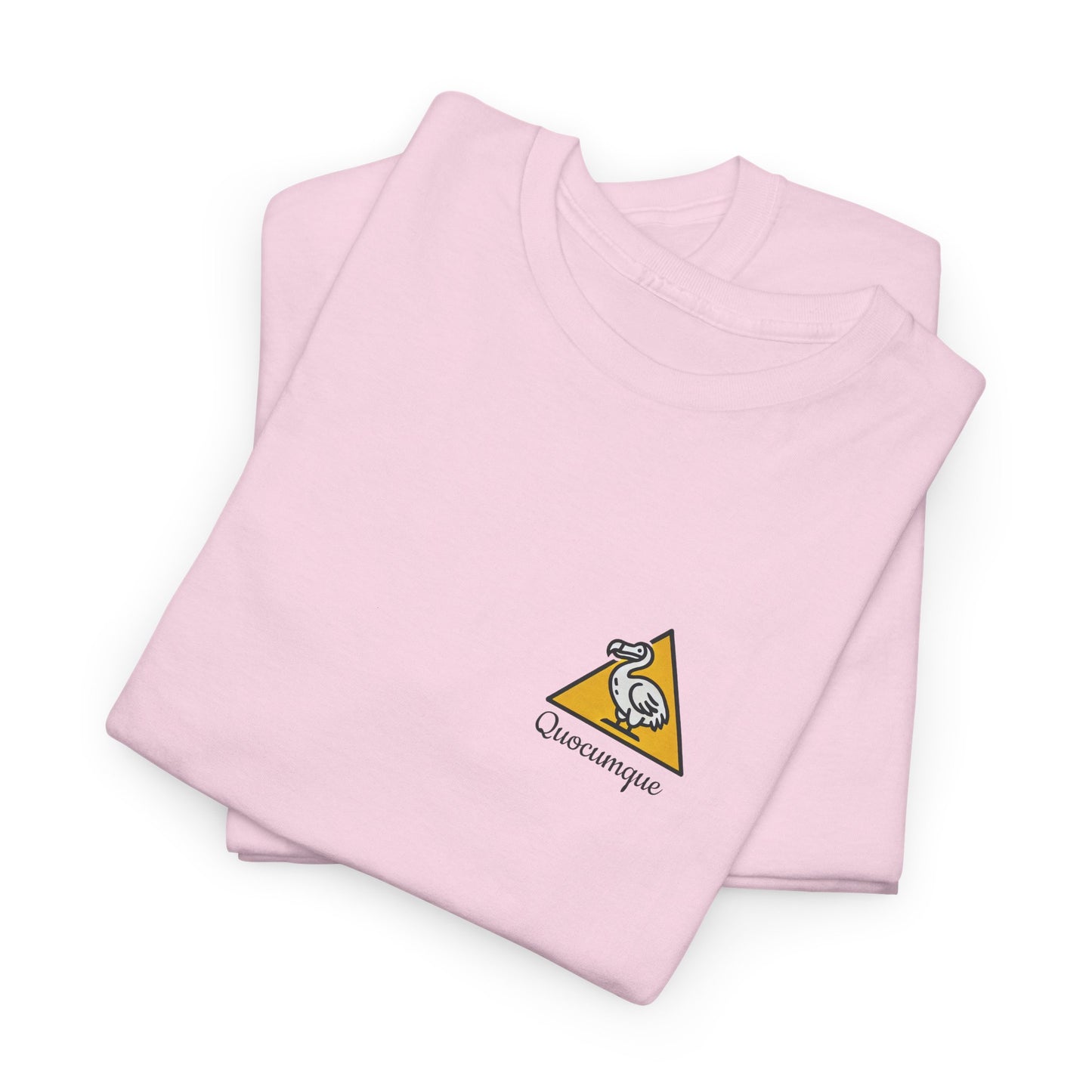 T-shirt Quocumque, "Dodo", Île de La Réunion, Confort Coton, Elégant, Souvenir Unique, Cadeau, Unisexe, Esprit Voyageur, Créole, Bourbon