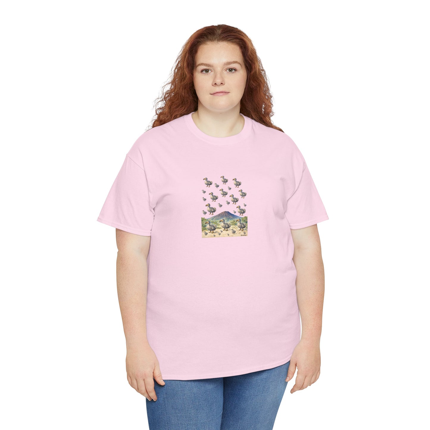 T-shirt "Groupe Dodo ", Île de La Réunion", Confort Coton, Sobre, Elégant, Souvenir Unique, Cadeau, Unisexe, Esprit Voyageur