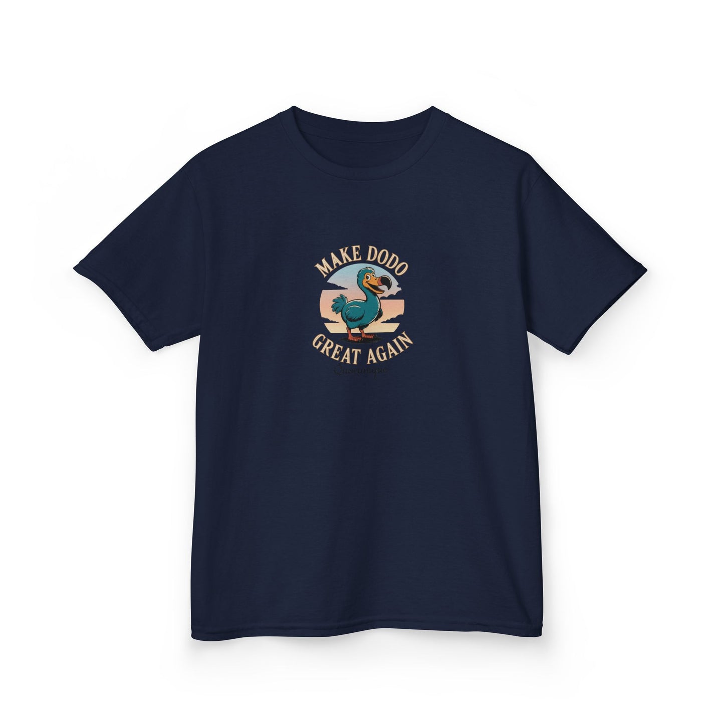 T-shirt "Make Dodo Great Again", Île de La Réunion, Douceur Coton, Pour les enfants de 5-6 ans( Taille XS), Pour les 7-8 ans( taille S), Pour les 9-10 ans( taille M), Pour les 11-12 ans( taille L), Pour les 13-14 ans( taille XLS)