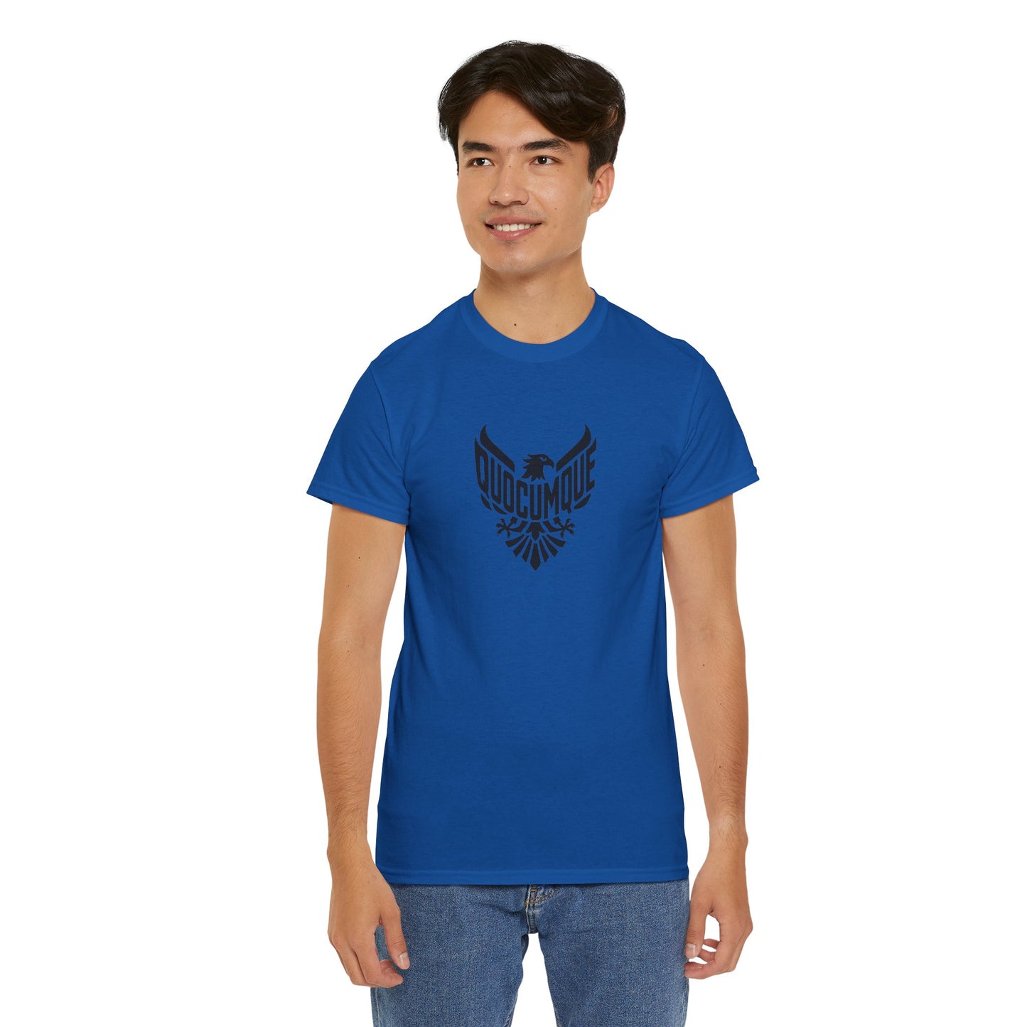 T-shirt Quocumque, Papangue, Aigle, Rapace Local, Confort Coton, Sobre, Elégant, Souvenir Unique, Cadeau, Unisexe, Esprit Voyageur, Adulte, Espace