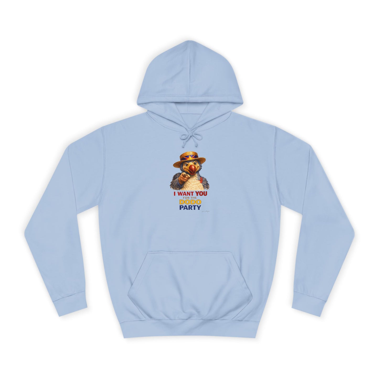 Sweat à Capuche Quocumque " Dodo Party" pour Adulte, Hoodie, Unisexe, Élégance, Sobriété, Homme, Femme, Animal Totem