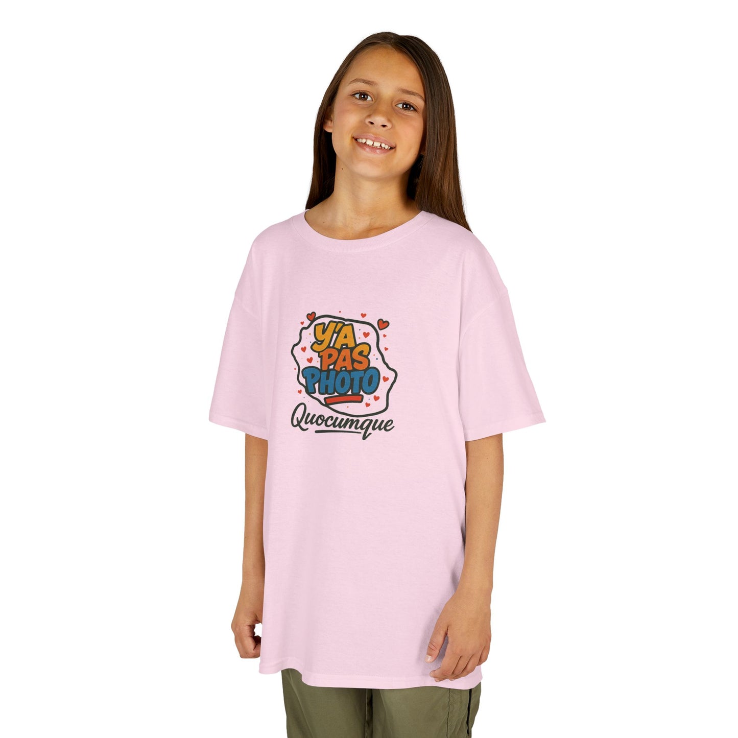T-shirt Île de La Réunion, Douceur Coton,  Pour les enfants de 5-6 ans( Taille XS), Pour les 7-8 ans( taille S), Pour les 9-10 ans( taille M), Pour les 11-12 ans( taille L), Pour les 13-14 ans( taille XLS)