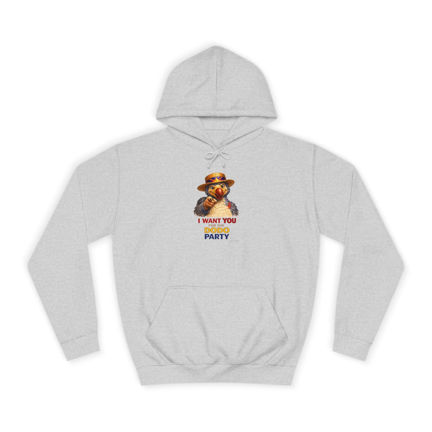 Sweat à Capuche Quocumque " Dodo Party" pour Adulte, Hoodie, Unisexe, Élégance, Sobriété, Homme, Femme, Animal Totem