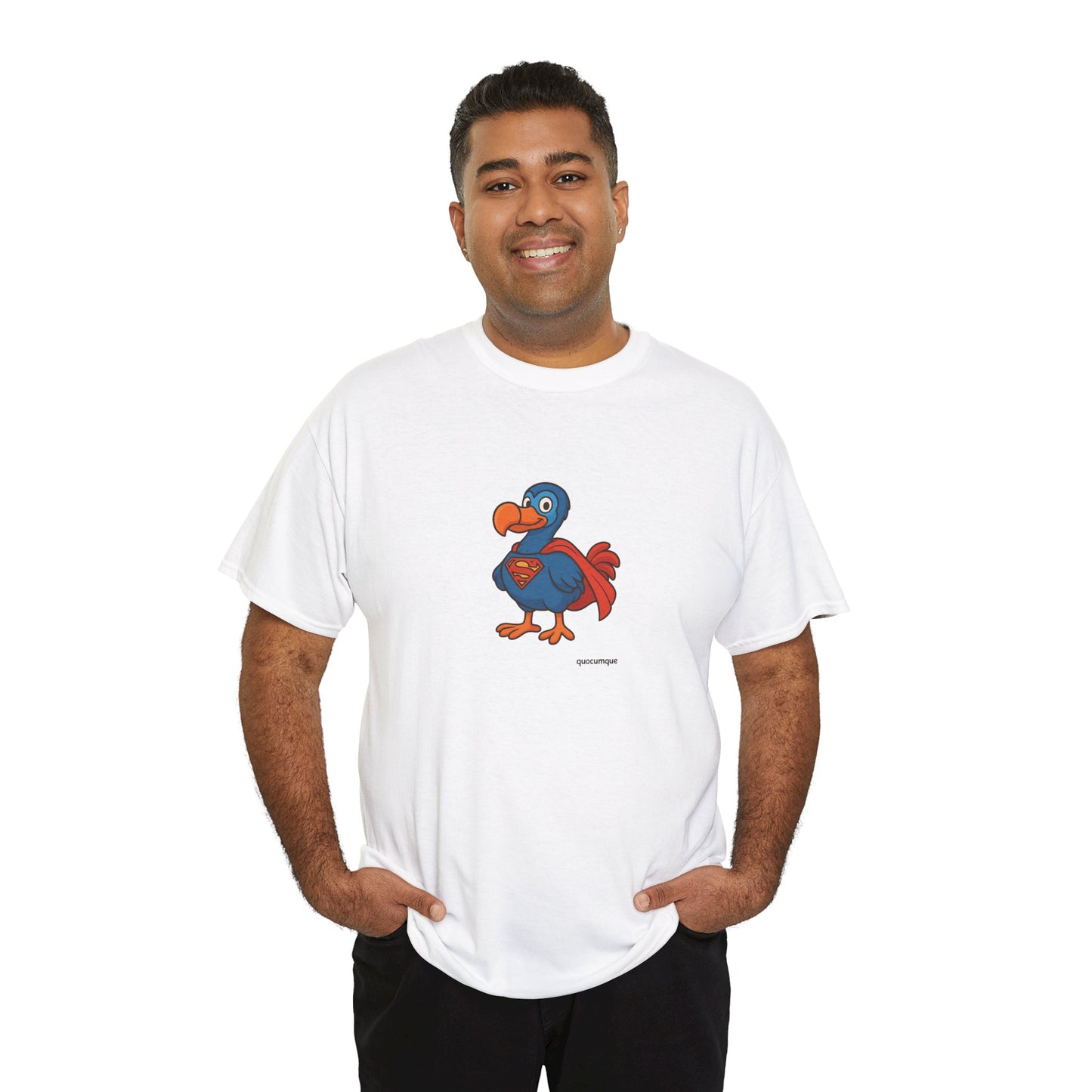 T-shirt Quocumque, " Super Dodo ", Confort, Souvenir Unique, Cadeau, Unisexe, Délicatesse, Homme, Femme, Adulte, Sportif, Liberté, Détente