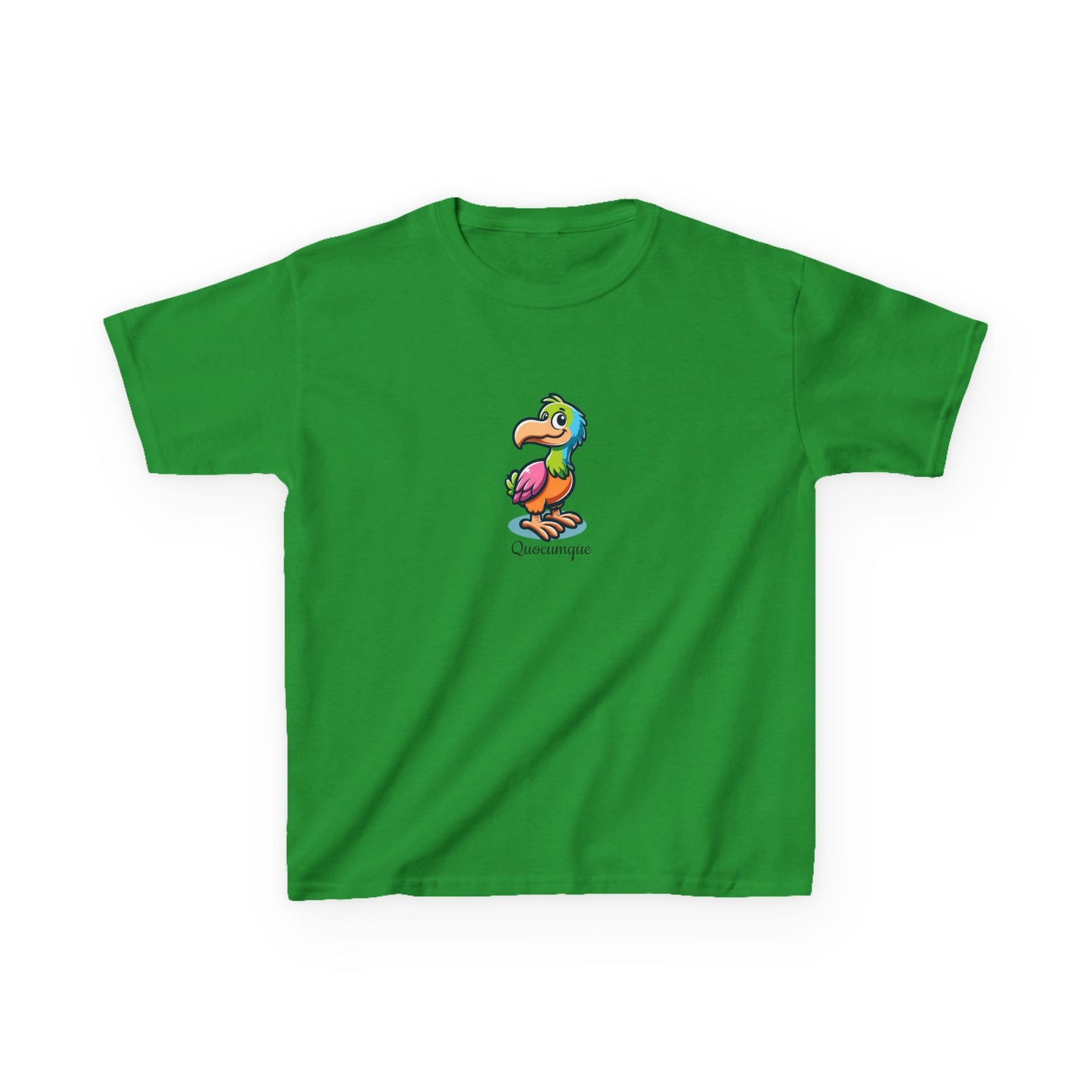 T-shirt Animal Dodo Coloré Pour Marmailles, Île de La Réunion, Douceur Coton, Style Unique, Cadeau Parfait, Quocumque, Vêtement Enfant Ado