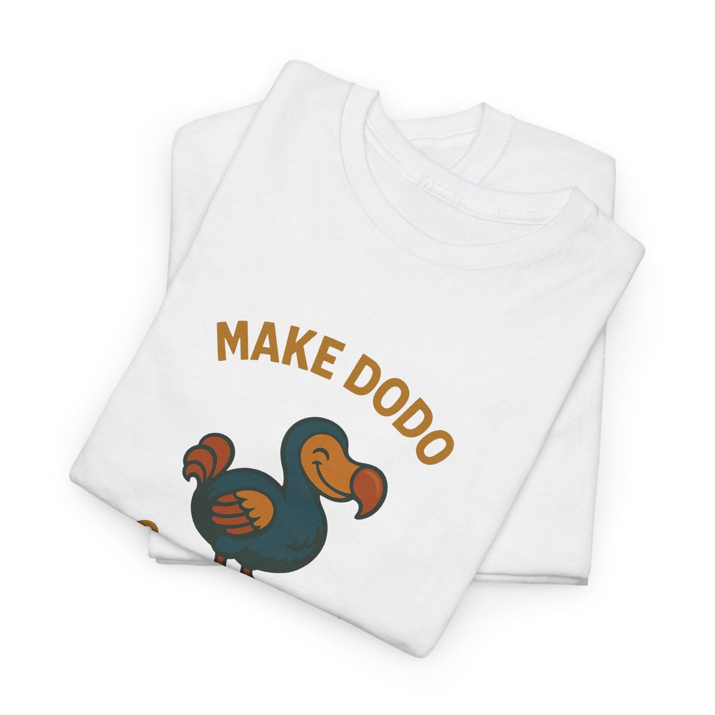 T-Shirt "Make Dodo Great Again", Exotisme, Destination Île de La Réunion, Confort Coton, Sobre, Elégant, Souvenir Unique, Cadeau, Unisexe, Esprit Voyageur