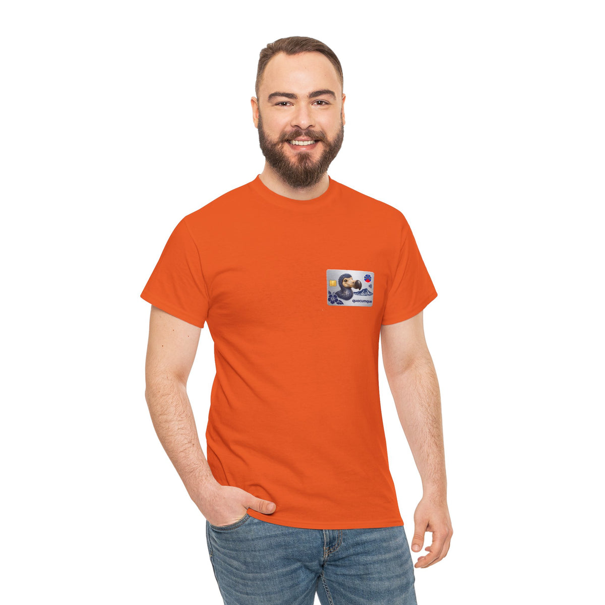 T-shirt "Quocumque Platinium", Exotisme, Destination Île de La Réunion, Confort Coton, Sobre, Elégant, Souvenir Unique, Cadeau, Unisexe, Esprit Voyageur