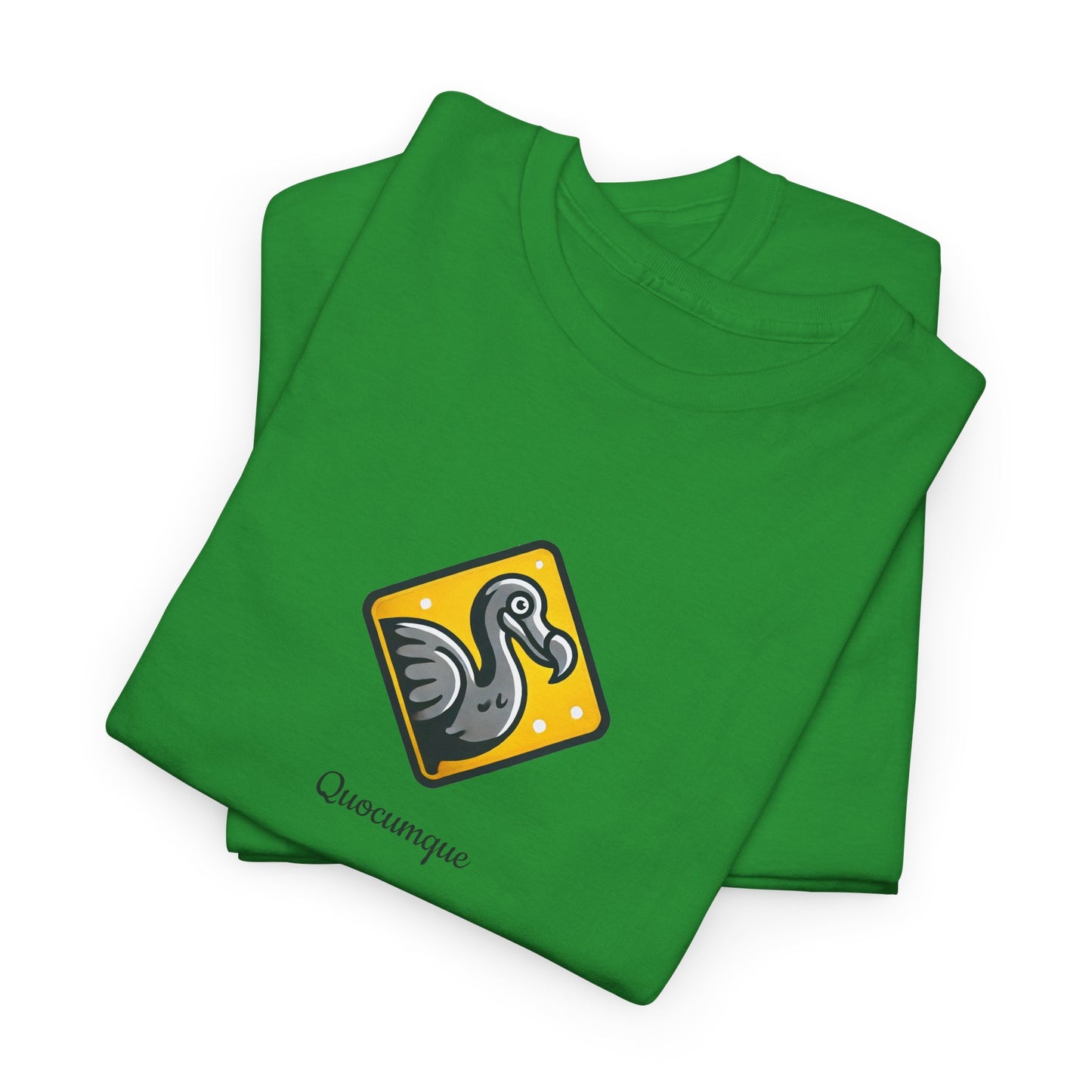 T-shirt Quocumque, "Dodo", Île de La Réunion, Confort Coton, Elégant, Souvenir Unique, Cadeau, Unisexe, Esprit Voyageur, Créole, Bourbon