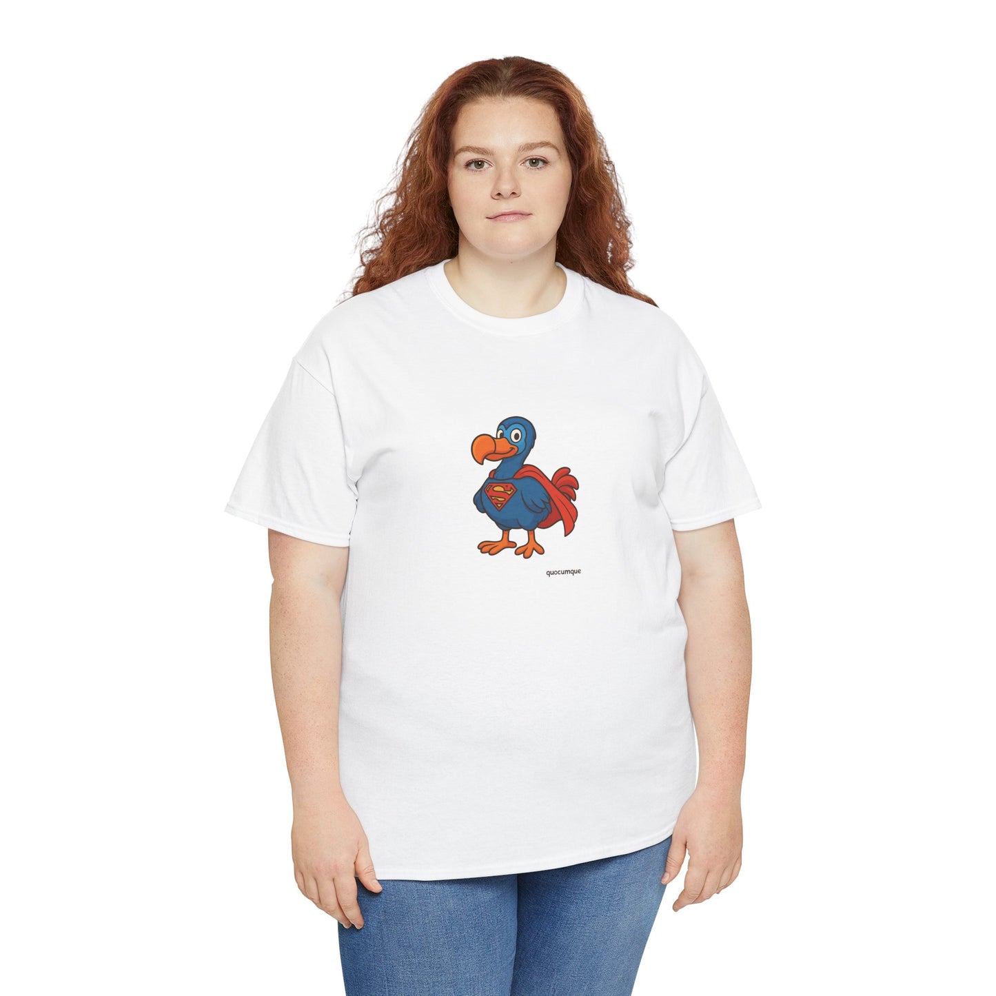 T-shirt Quocumque, " Super Dodo ", Confort, Souvenir Unique, Cadeau, Unisexe, Délicatesse, Homme, Femme, Adulte, Sportif, Liberté, Détente