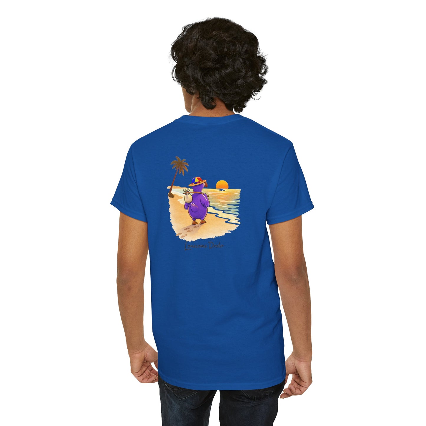 Copy of T-shirt "Île de La Réunion", Confort Coton, Sobre, Elégant, Souvenir Unique, Cadeau, Unisexe, Esprit Voyageur, Adulte