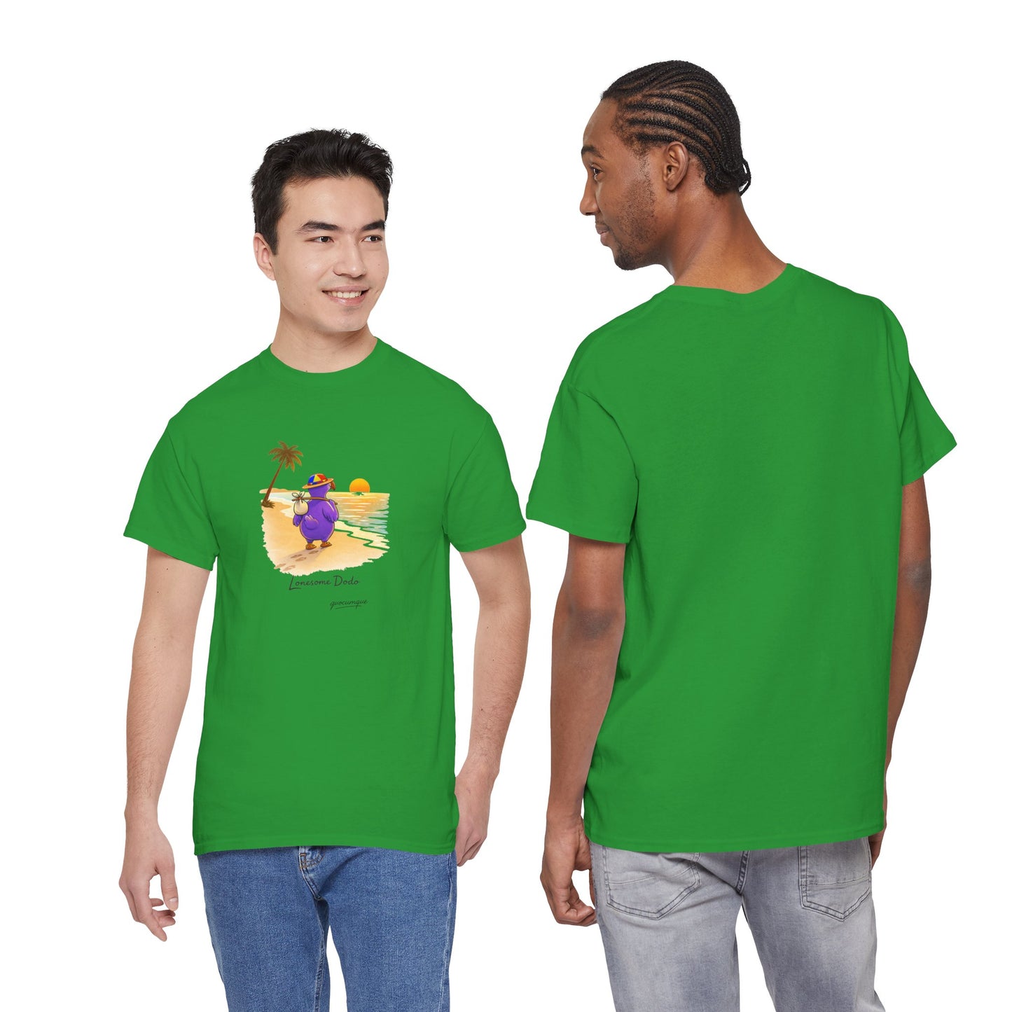 Copy of T-shirt "Lonesome Dodo", Confort Coton, Sobre, Elégant, Souvenir Unique, Cadeau, Unisexe, Esprit Voyageur, Adulte