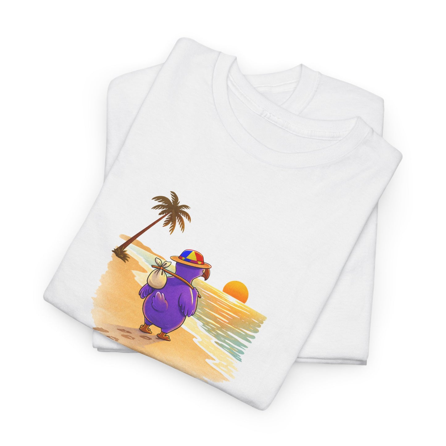 Copy of T-shirt "Lonesome Dodo", Confort Coton, Sobre, Elégant, Souvenir Unique, Cadeau, Unisexe, Esprit Voyageur, Adulte
