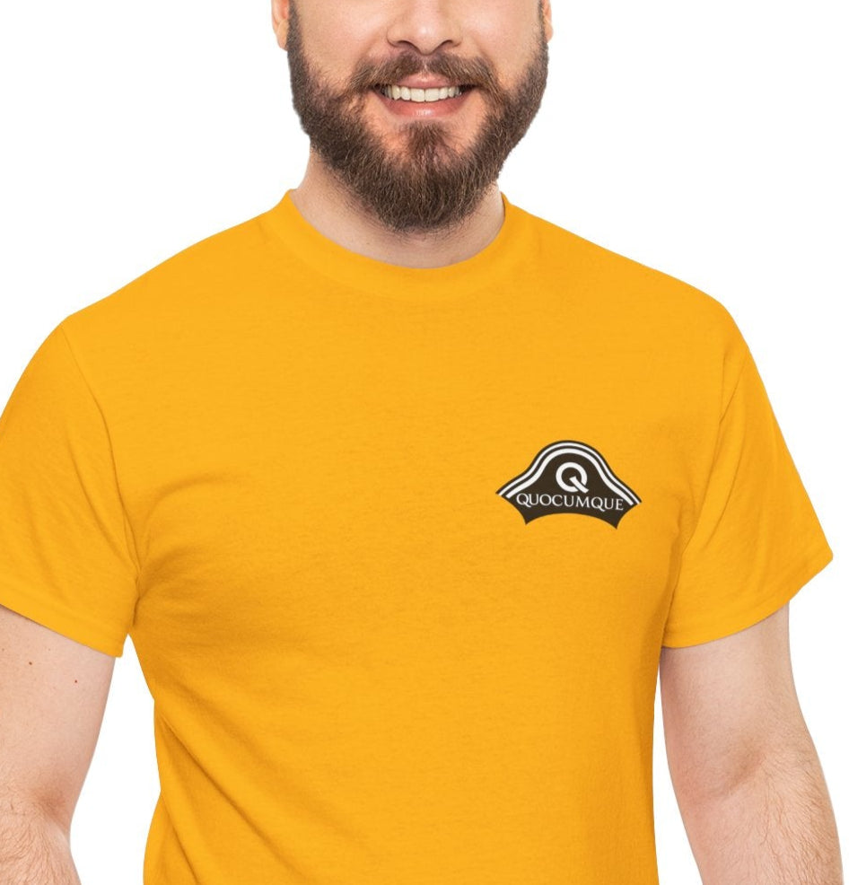 T-shirt Quocumque  "Tricorne de Pirate ", La Réunion, Confort Coton, Sobre, Elégant, Unique, Cadeau, Unisexe, Adulte, Homme, Femme