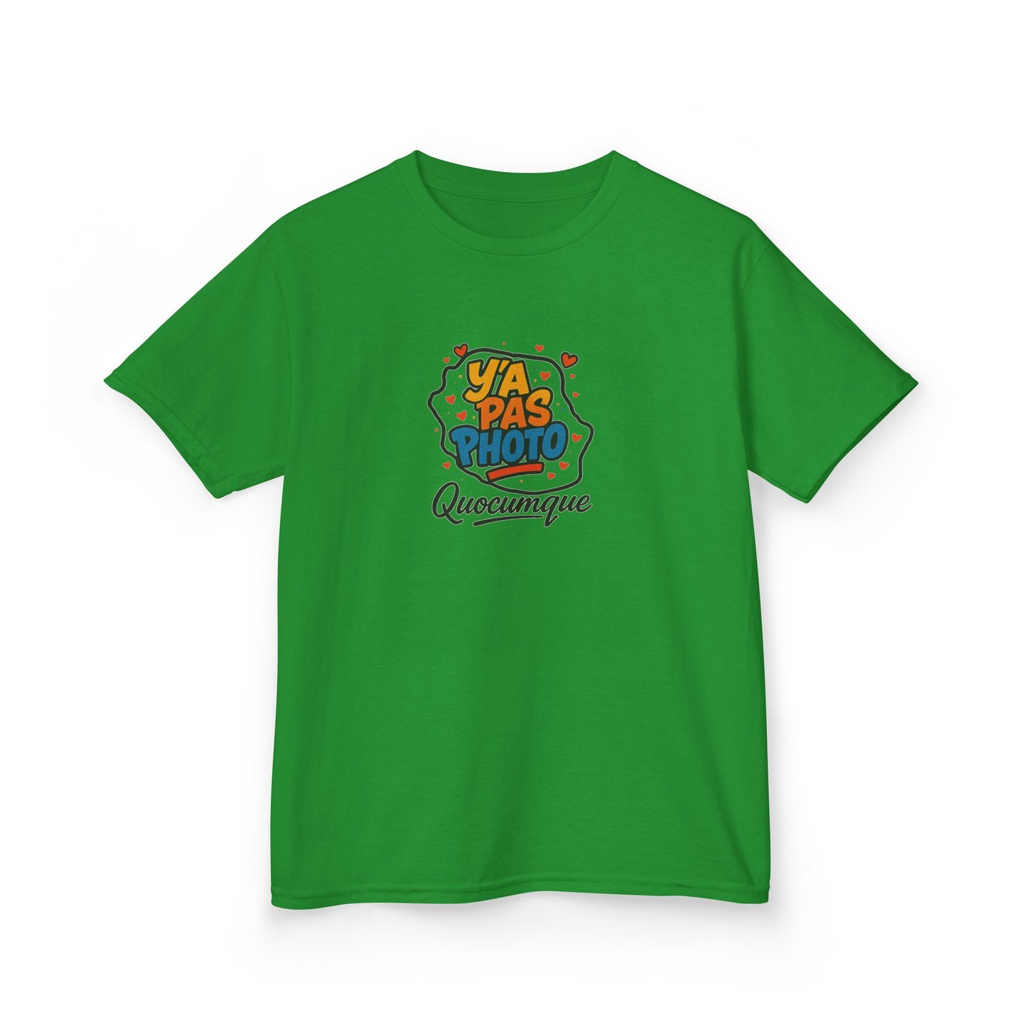 T-shirt Île de La Réunion, Douceur Coton,  Pour les enfants de 5-6 ans( Taille XS), Pour les 7-8 ans( taille S), Pour les 9-10 ans( taille M), Pour les 11-12 ans( taille L), Pour les 13-14 ans( taille XLS)